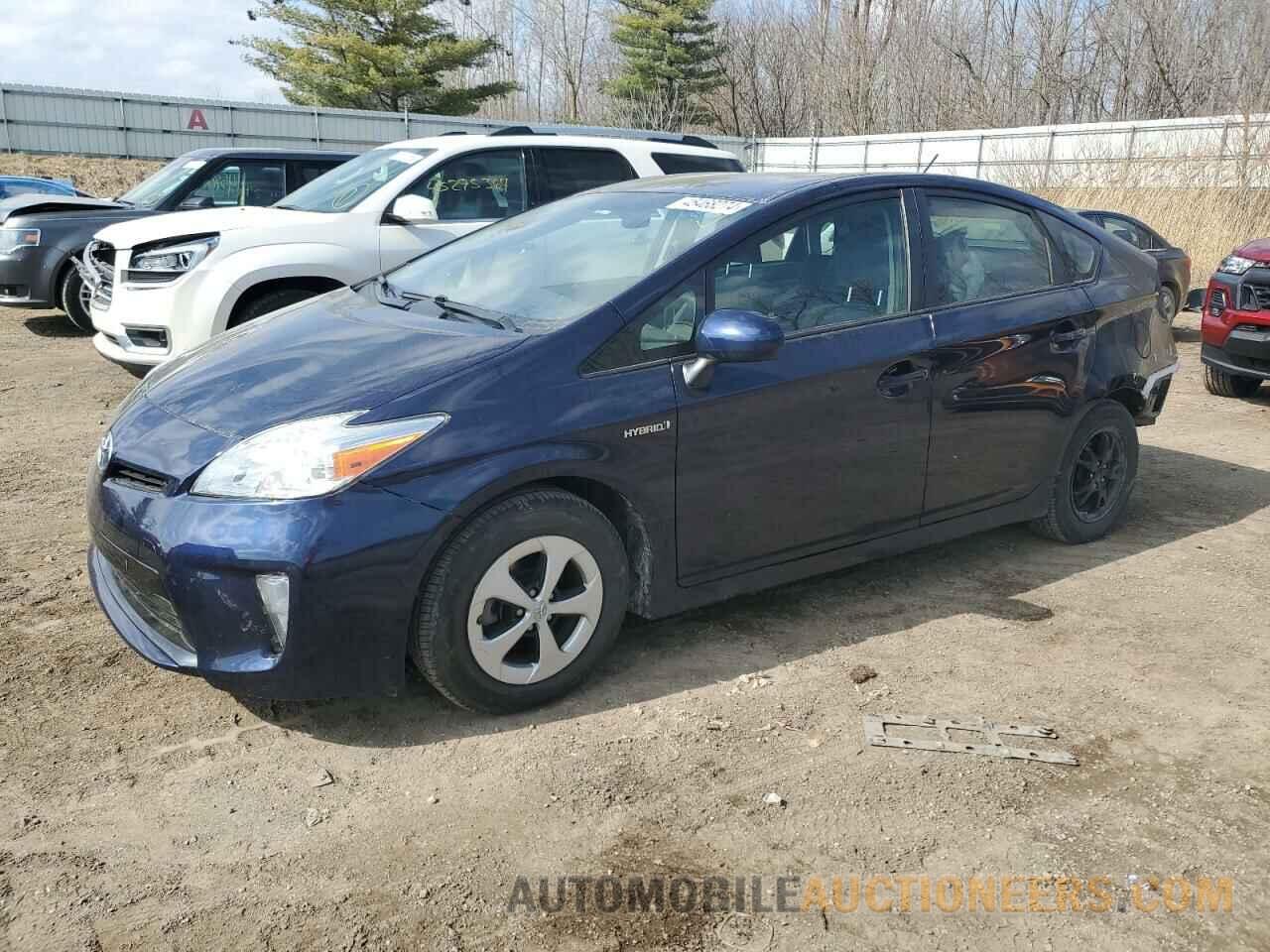 JTDKN3DU5F0444721 TOYOTA PRIUS 2015