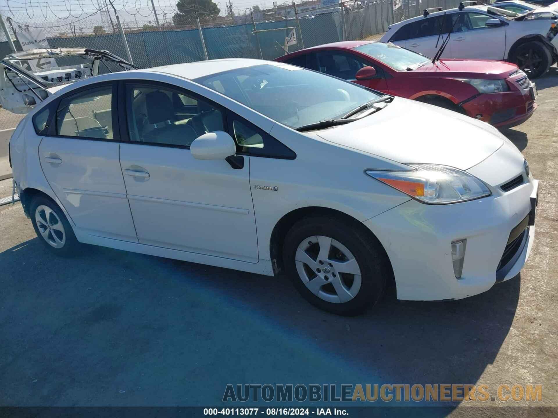 JTDKN3DU5F0446694 TOYOTA PRIUS 2015