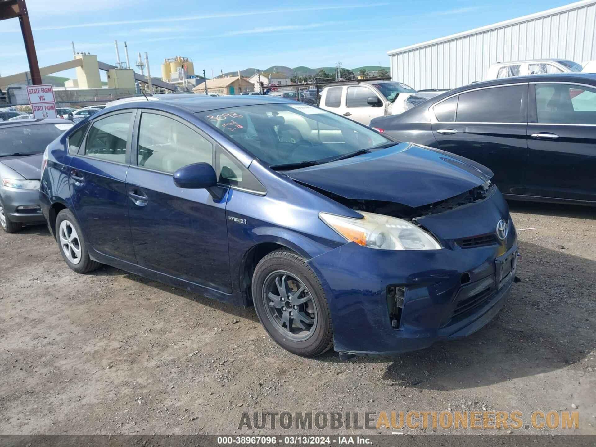 JTDKN3DU5F0452012 TOYOTA PRIUS 2015