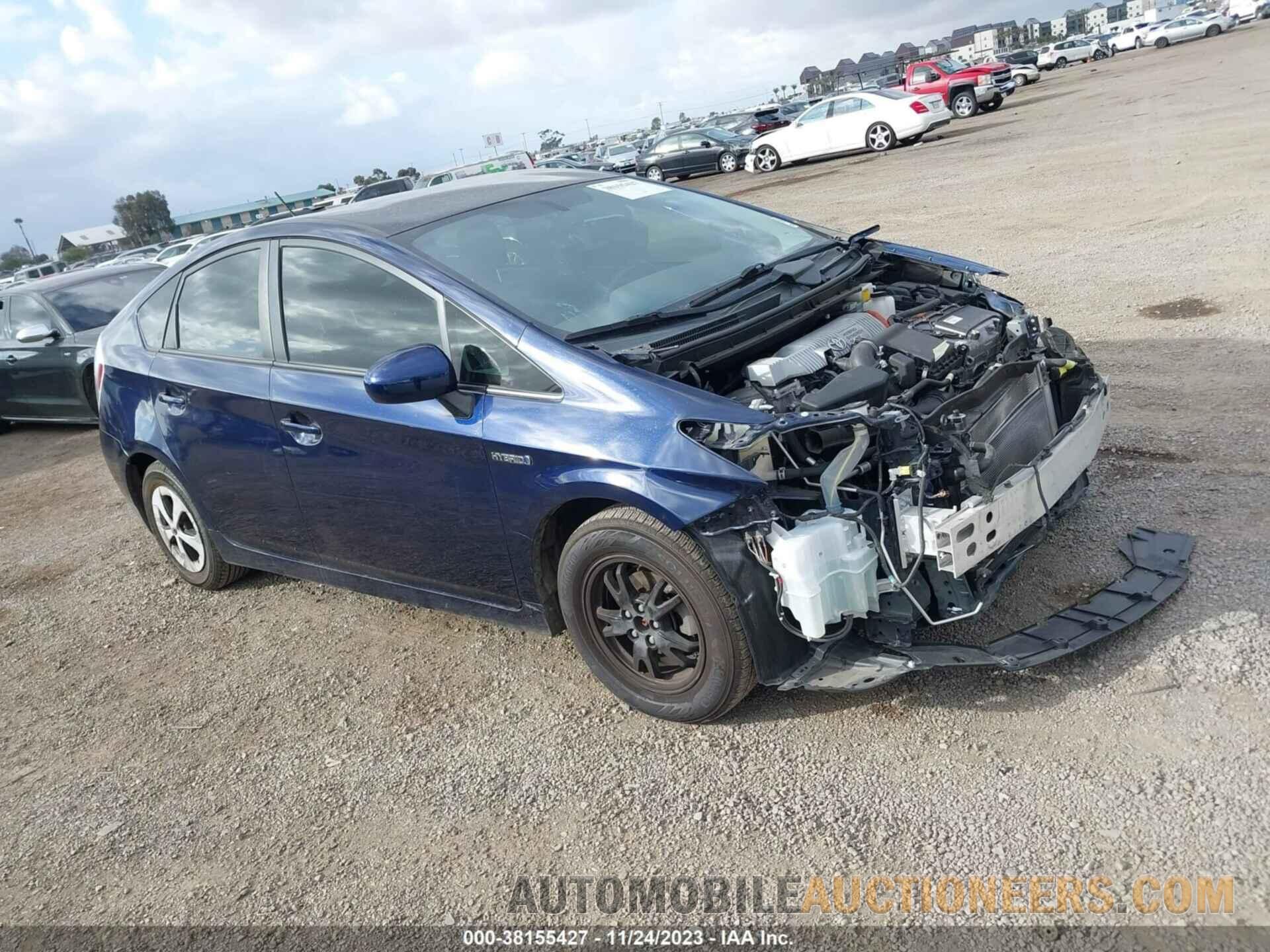 JTDKN3DU5F0452530 TOYOTA PRIUS 2015