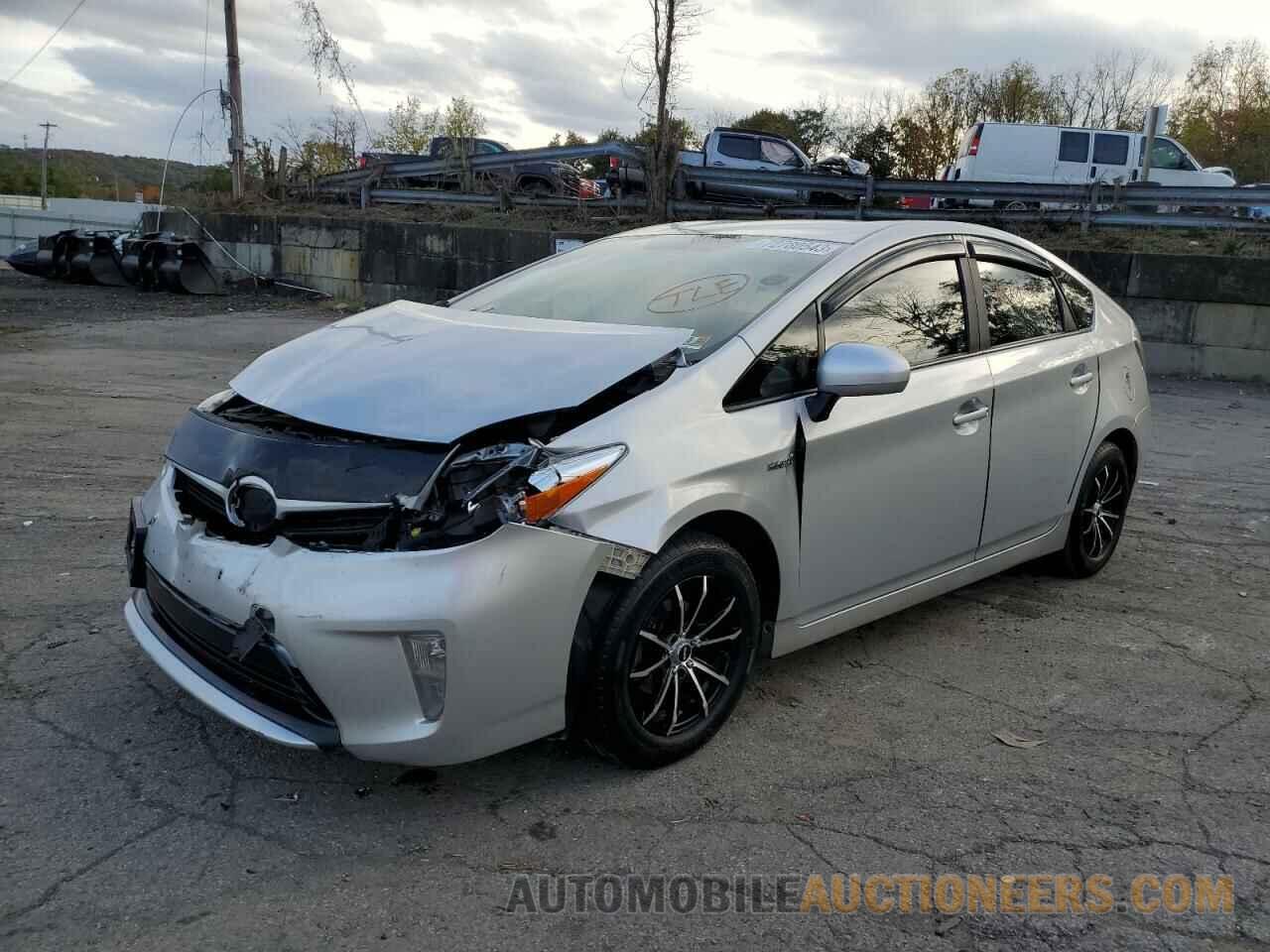 JTDKN3DU5F0453077 TOYOTA PRIUS 2015