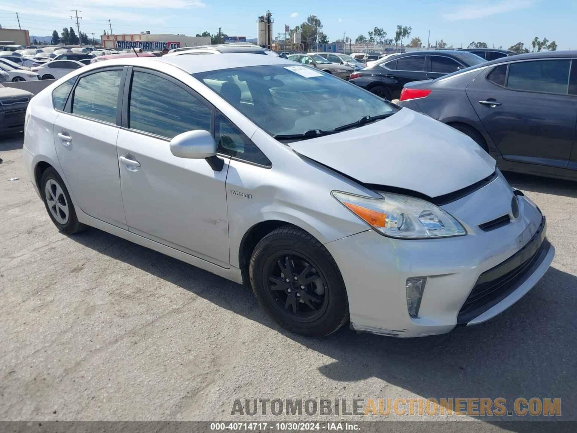 JTDKN3DU5F0465892 TOYOTA PRIUS 2015