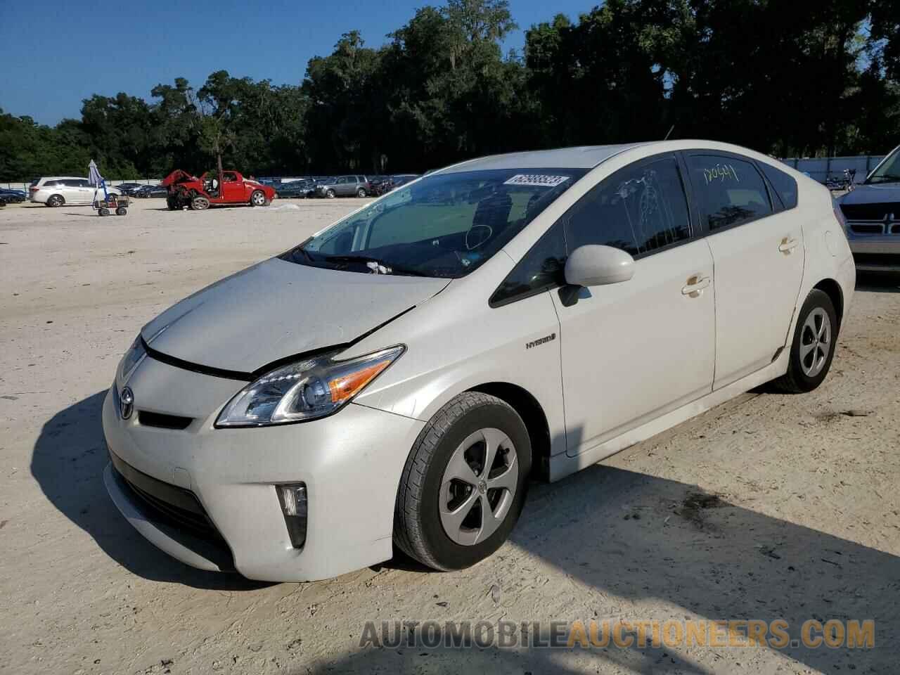 JTDKN3DU5F0468128 TOYOTA PRIUS 2015