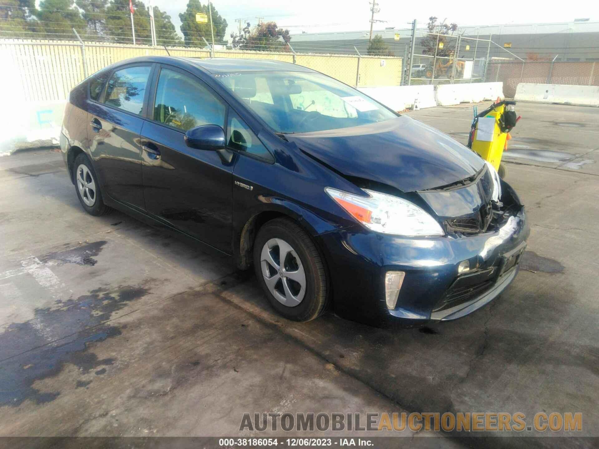 JTDKN3DU5F0480764 TOYOTA PRIUS 2015