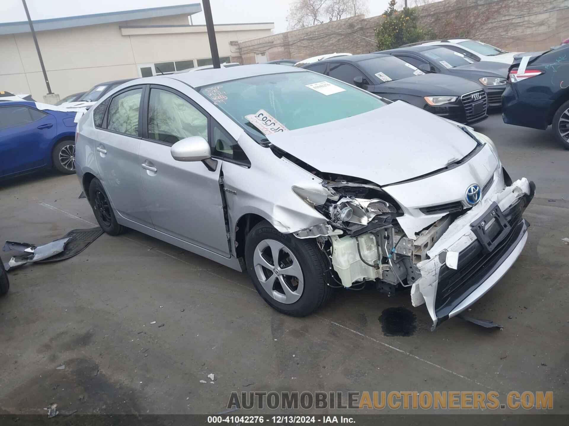 JTDKN3DU5F0483728 TOYOTA PRIUS 2015