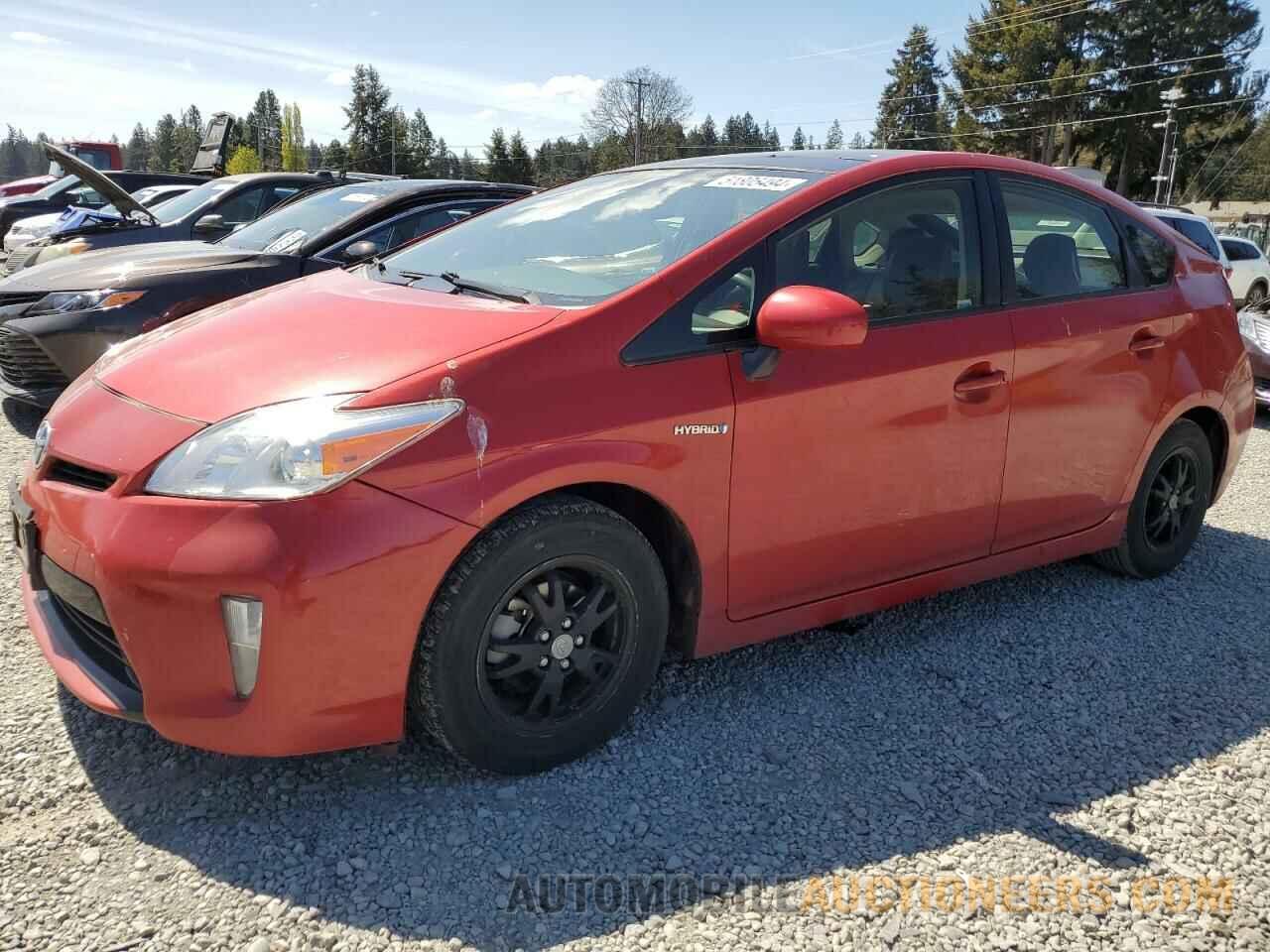 JTDKN3DU5F1890362 TOYOTA PRIUS 2015