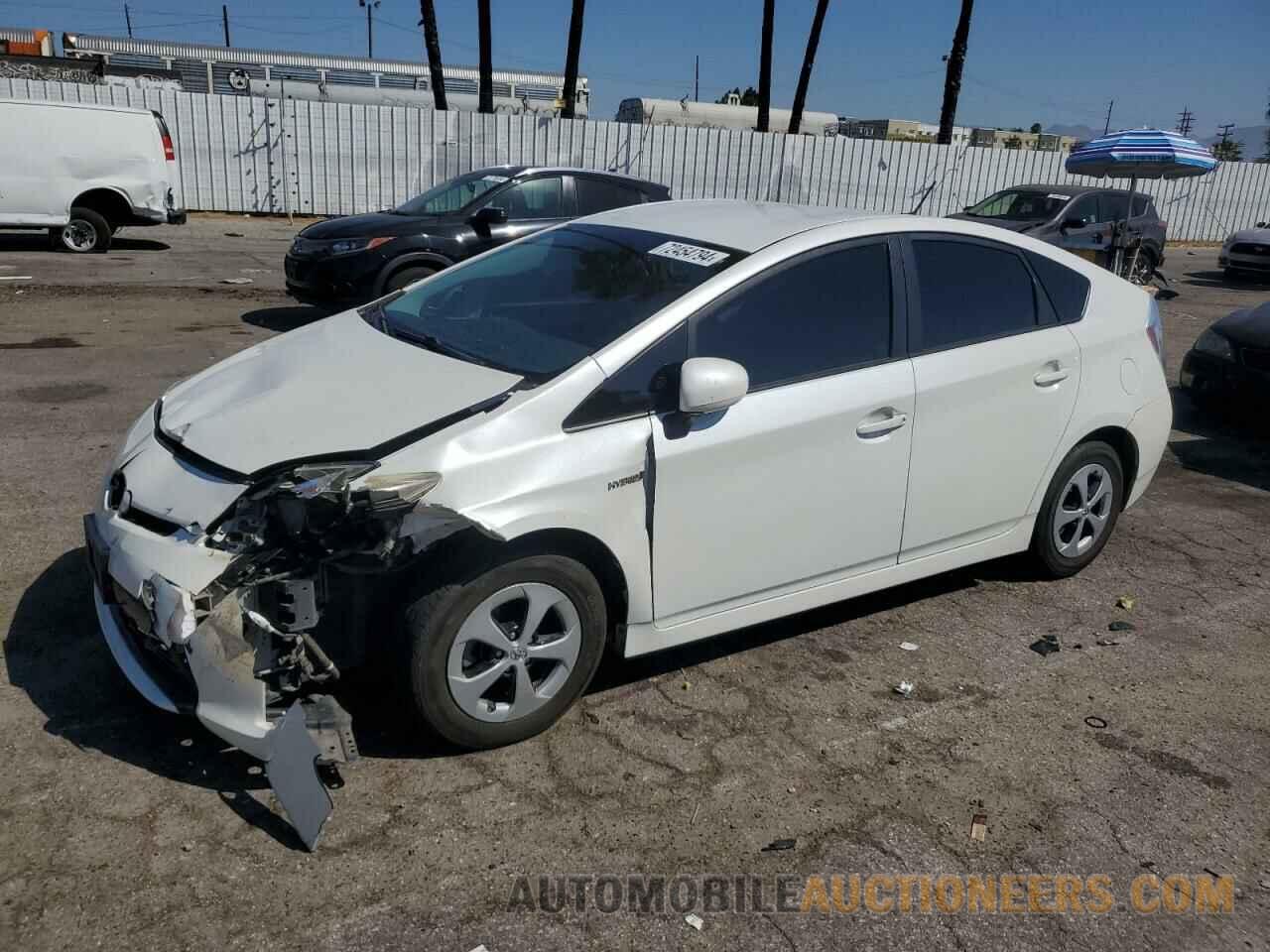 JTDKN3DU5F1898753 TOYOTA PRIUS 2015