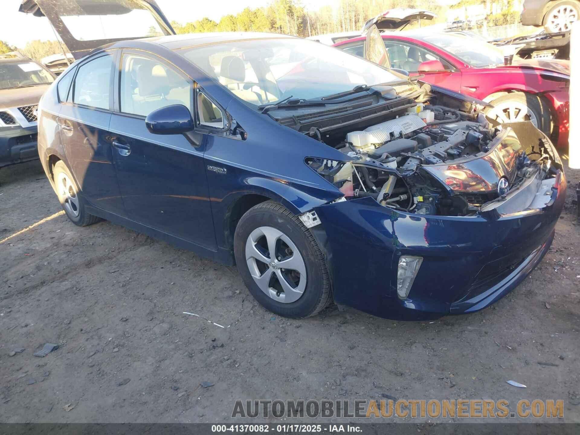 JTDKN3DU5F1916703 TOYOTA PRIUS 2015