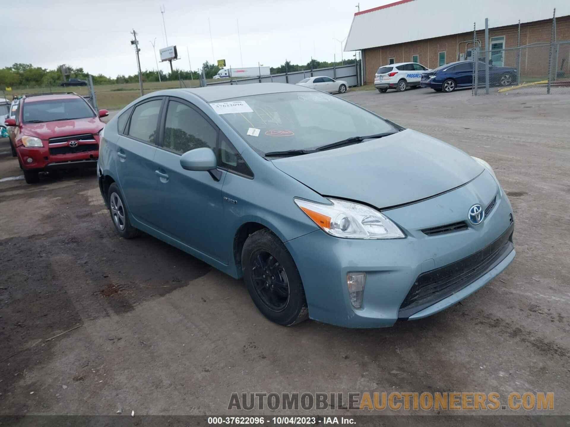 JTDKN3DU5F1924333 TOYOTA PRIUS 2015