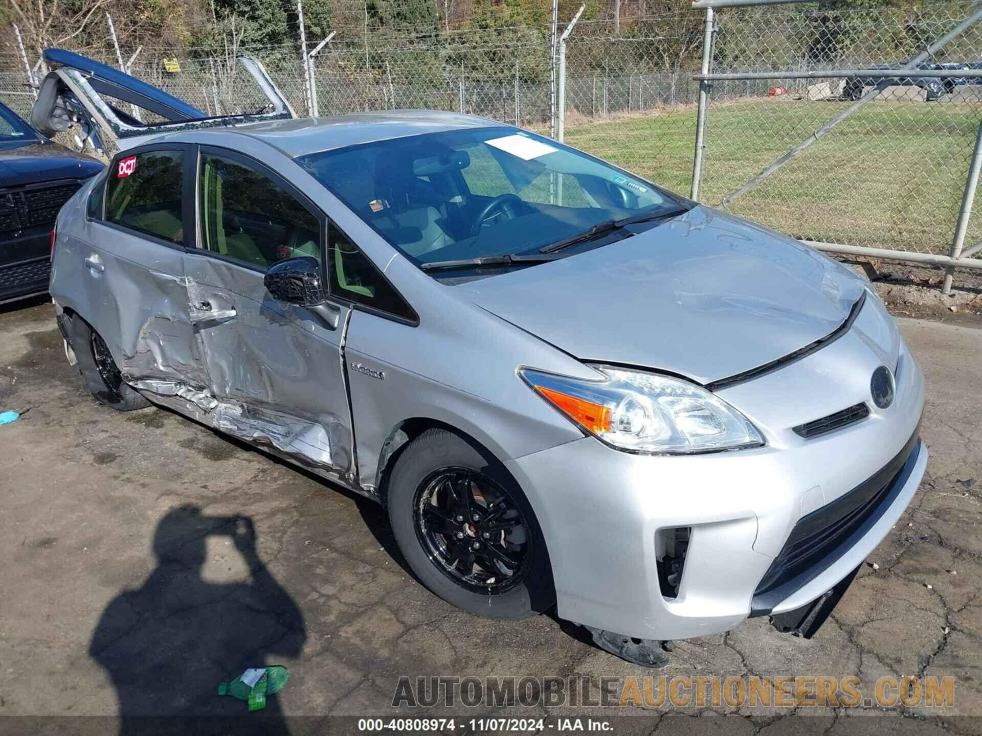 JTDKN3DU5F1986654 TOYOTA PRIUS 2015