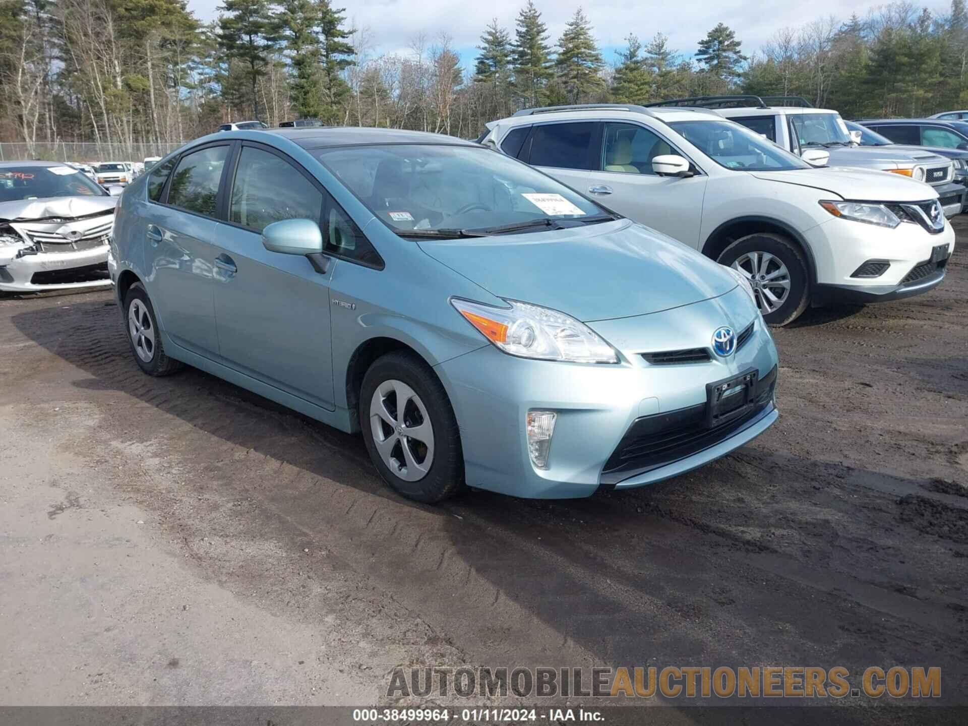 JTDKN3DU5F1994219 TOYOTA PRIUS 2015