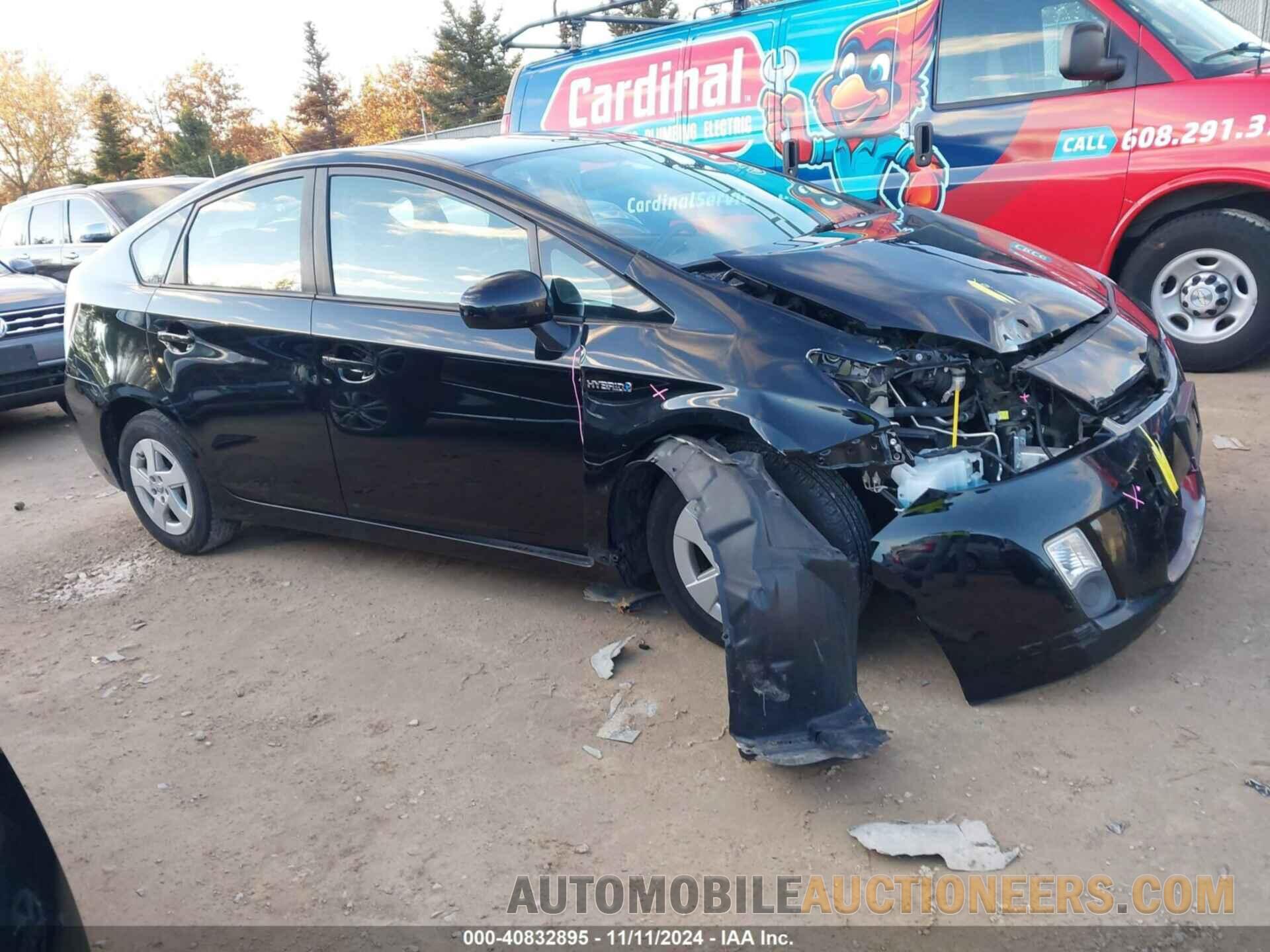 JTDKN3DU6B0246496 TOYOTA PRIUS 2011