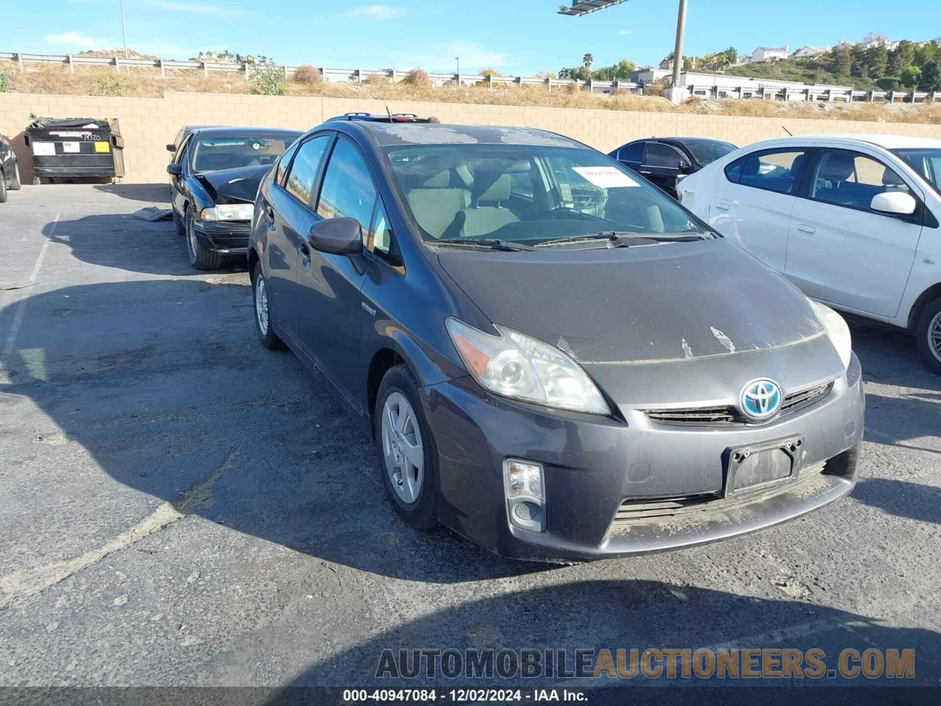 JTDKN3DU6B0255702 TOYOTA PRIUS 2011