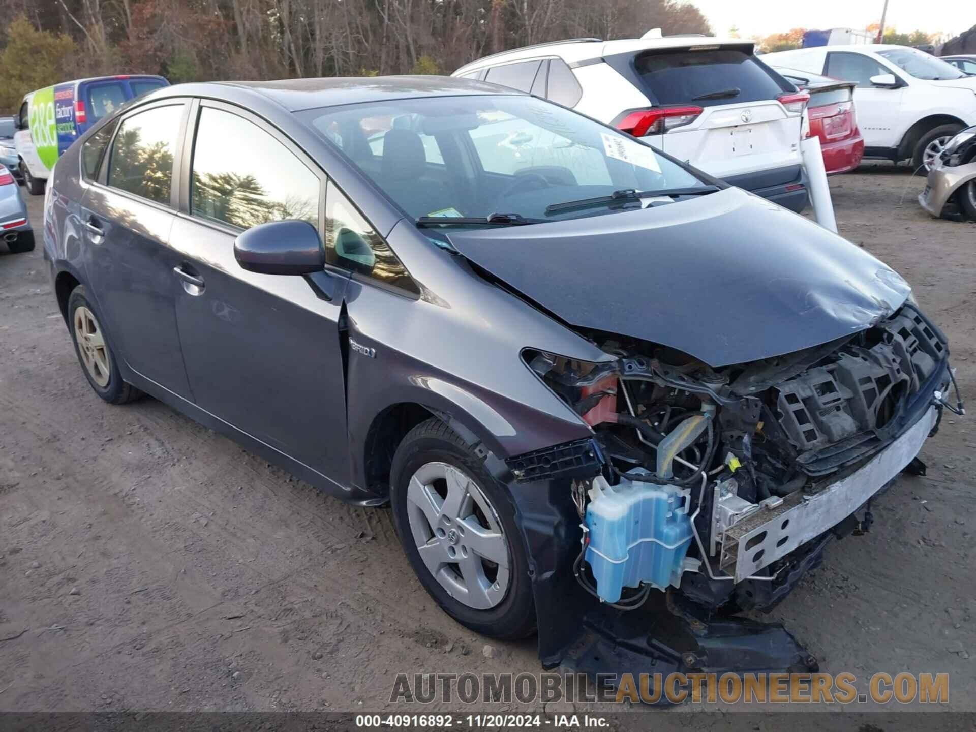 JTDKN3DU6B0323660 TOYOTA PRIUS 2011