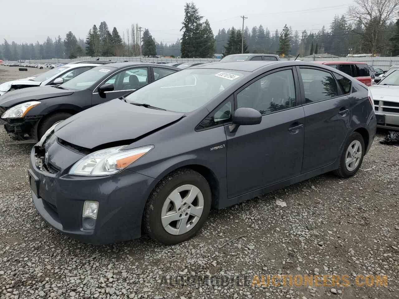 JTDKN3DU6B1365661 TOYOTA PRIUS 2011