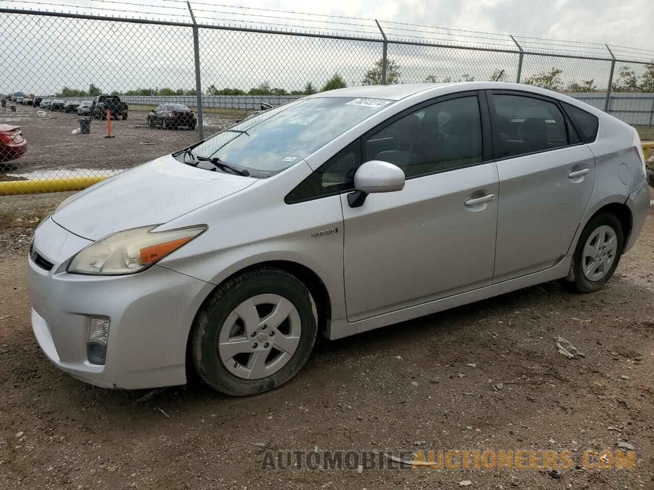 JTDKN3DU6B1372013 TOYOTA PRIUS 2011