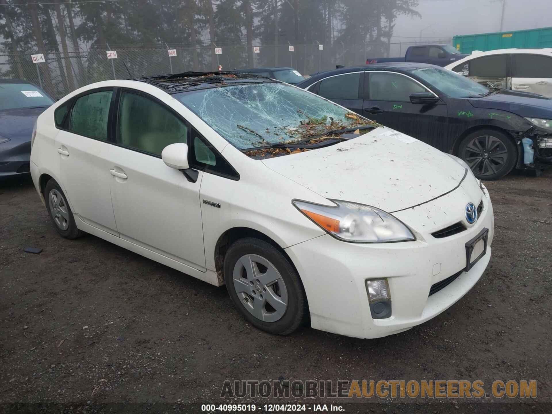 JTDKN3DU6B1424739 TOYOTA PRIUS 2011