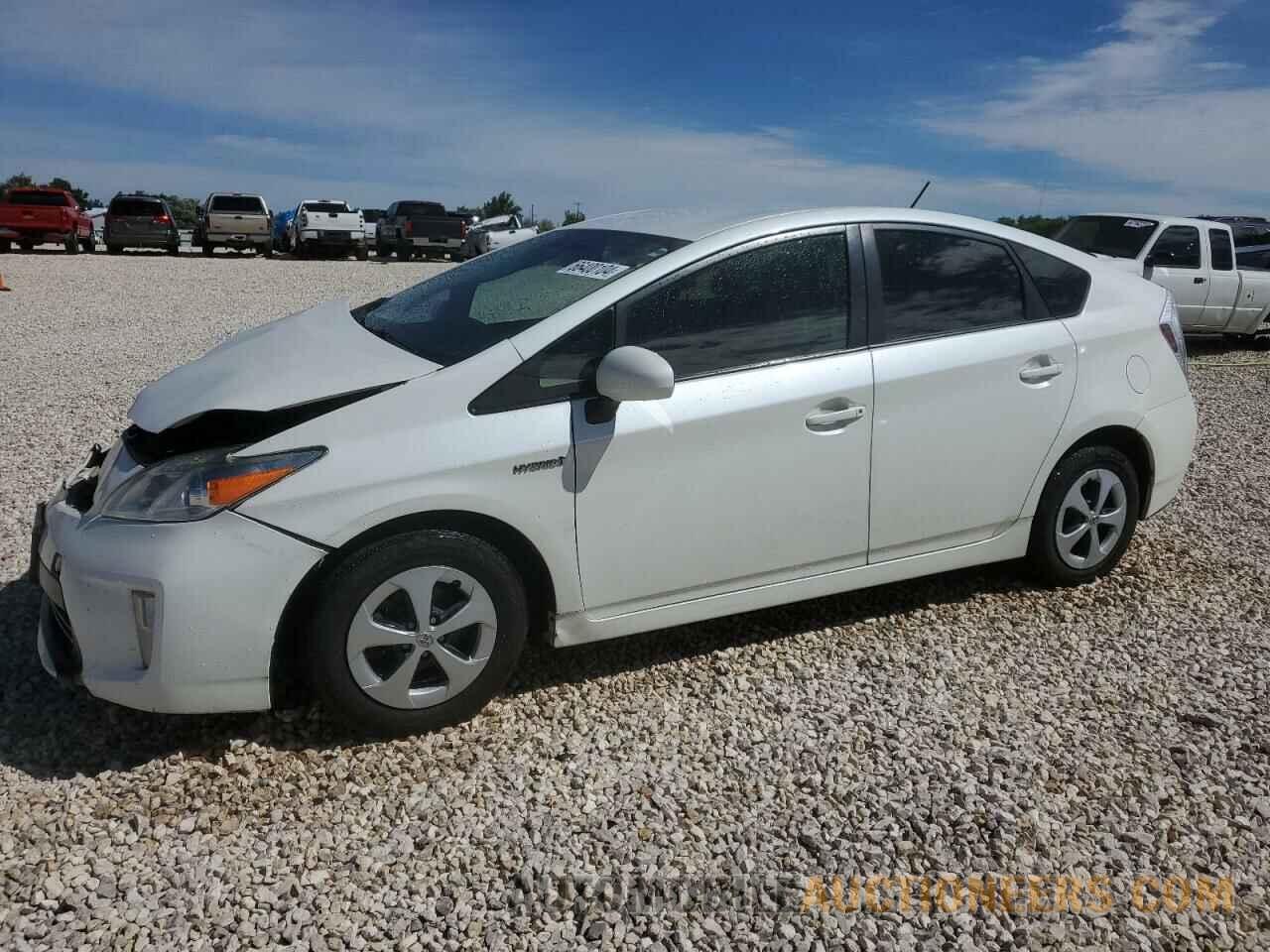 JTDKN3DU6C5439333 TOYOTA PRIUS 2012