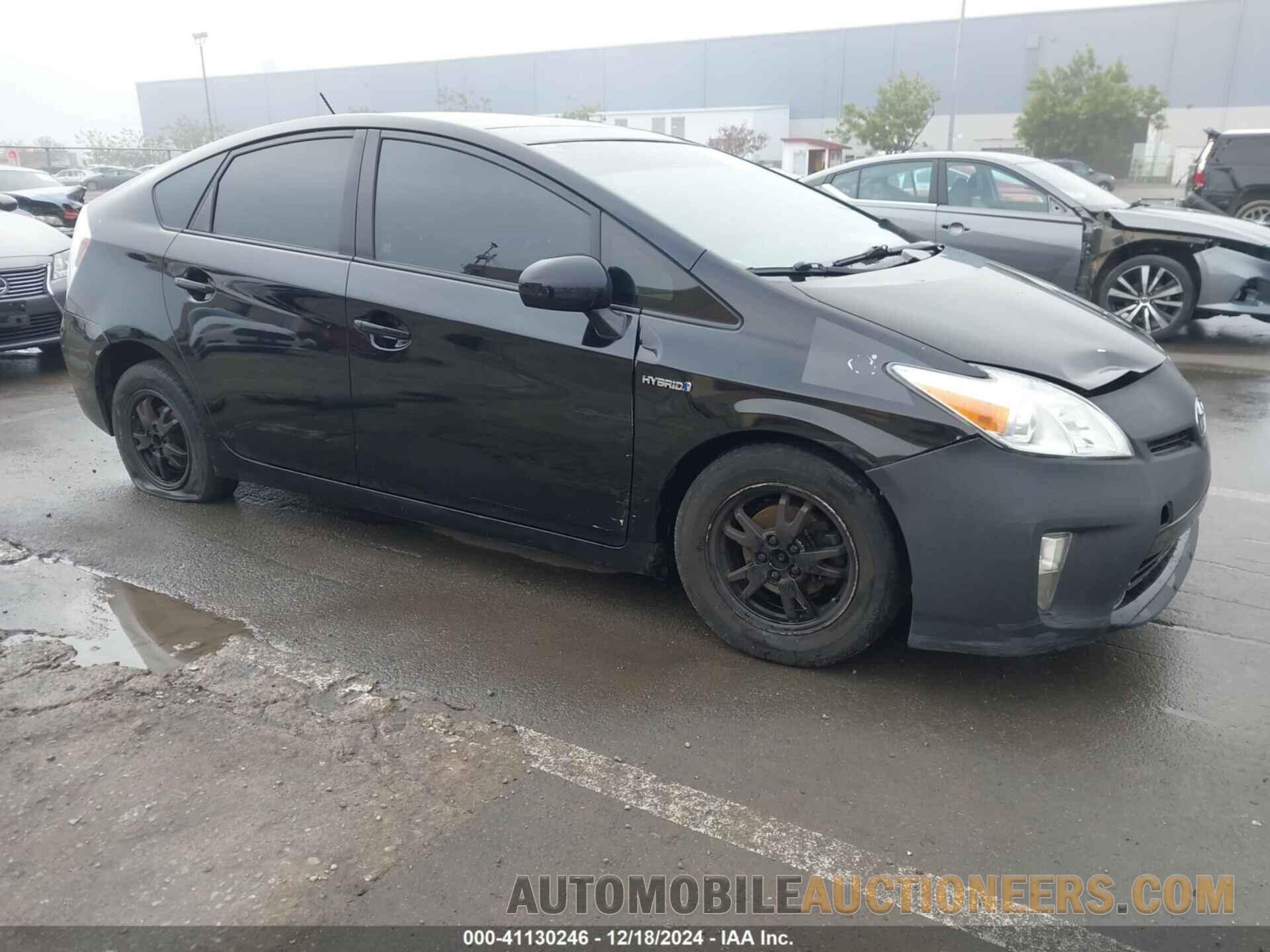 JTDKN3DU6C5440403 TOYOTA PRIUS 2012