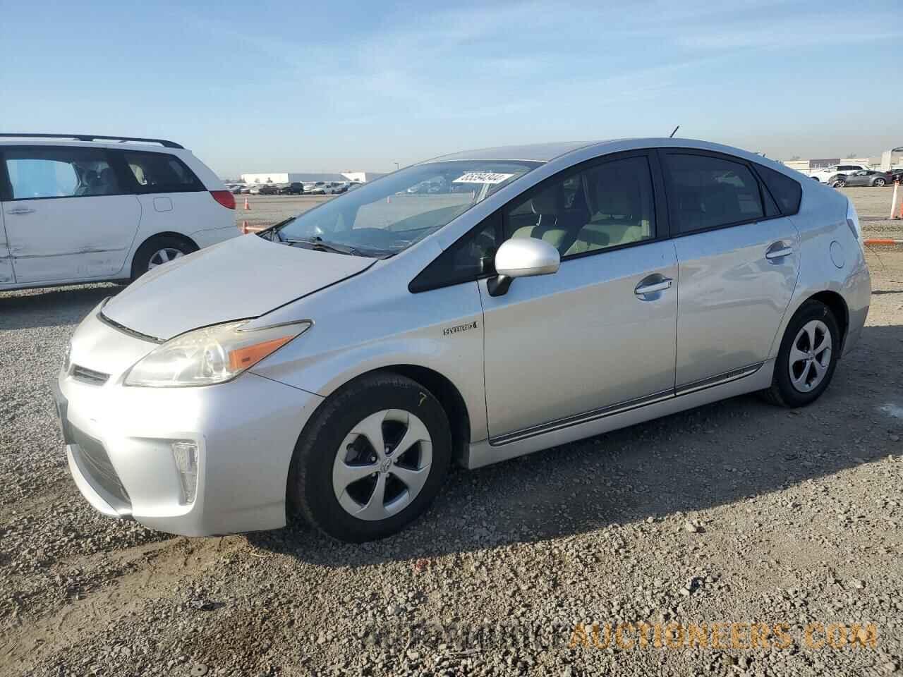 JTDKN3DU6C5460585 TOYOTA PRIUS 2012