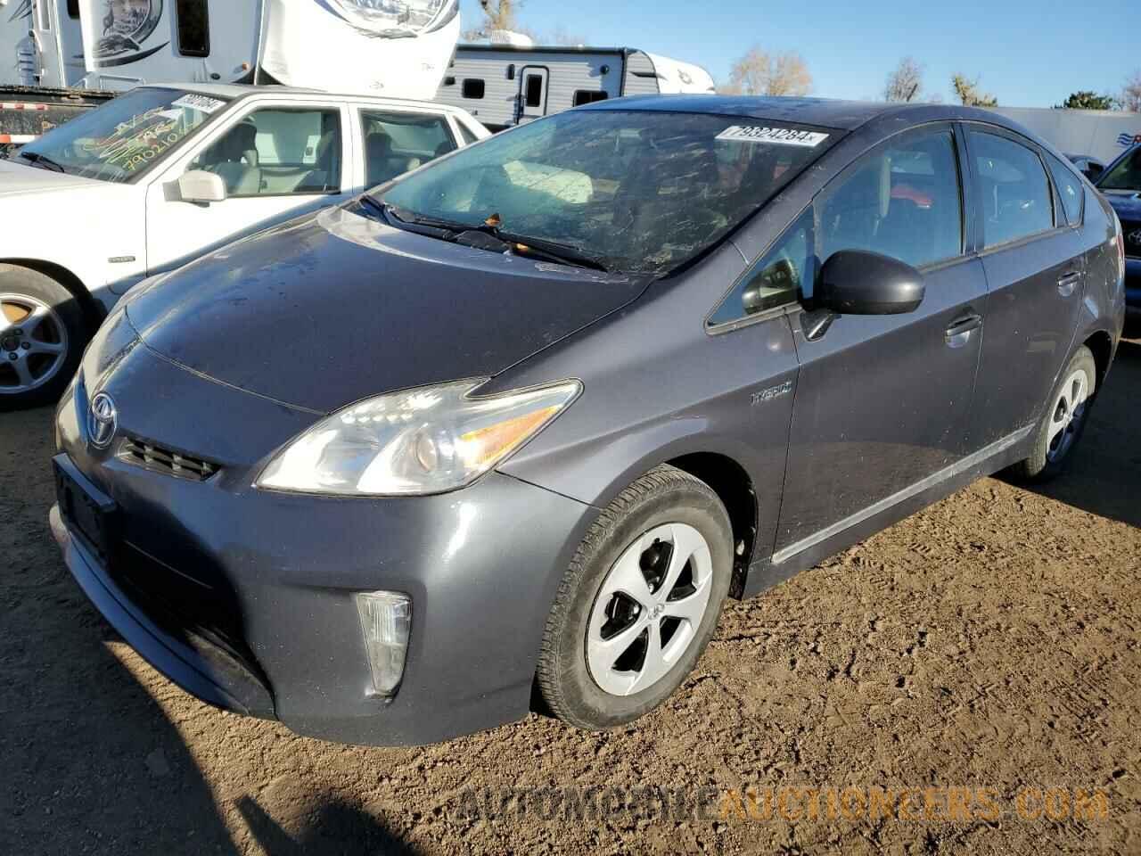 JTDKN3DU6C5486345 TOYOTA PRIUS 2012