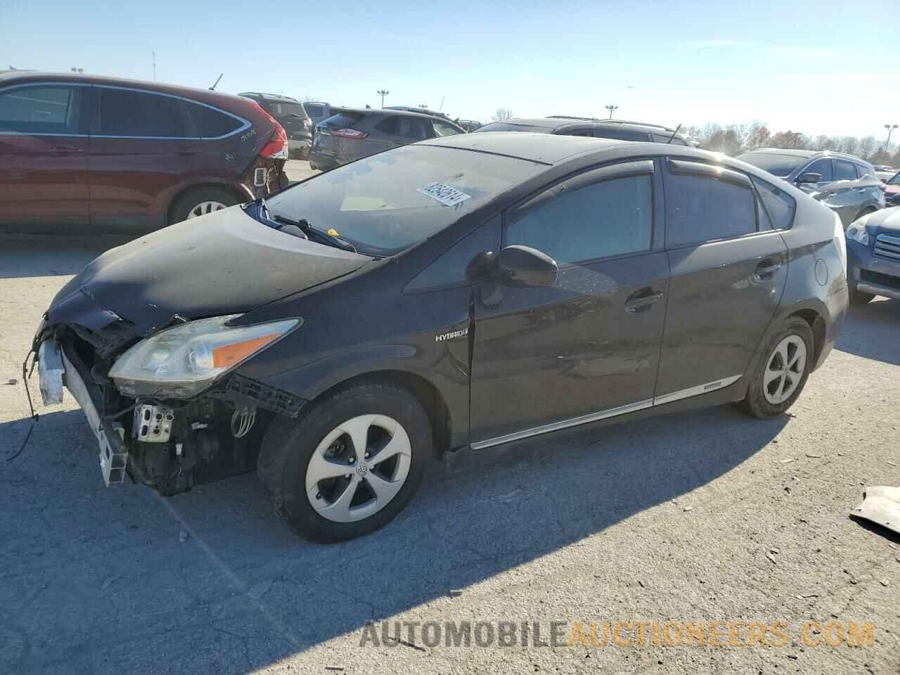 JTDKN3DU6C5516458 TOYOTA PRIUS 2012