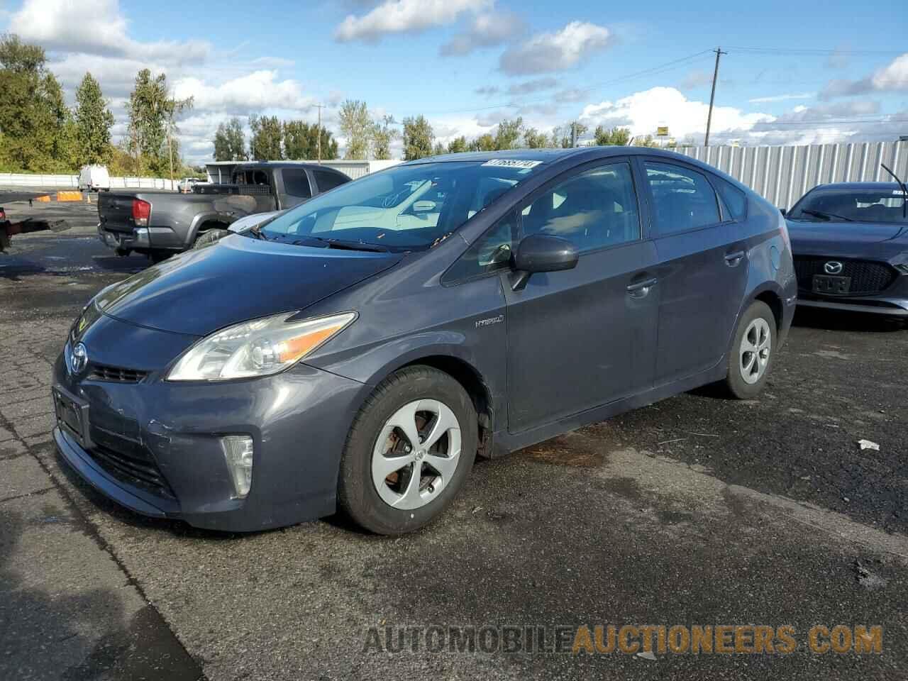 JTDKN3DU6D1628217 TOYOTA PRIUS 2013