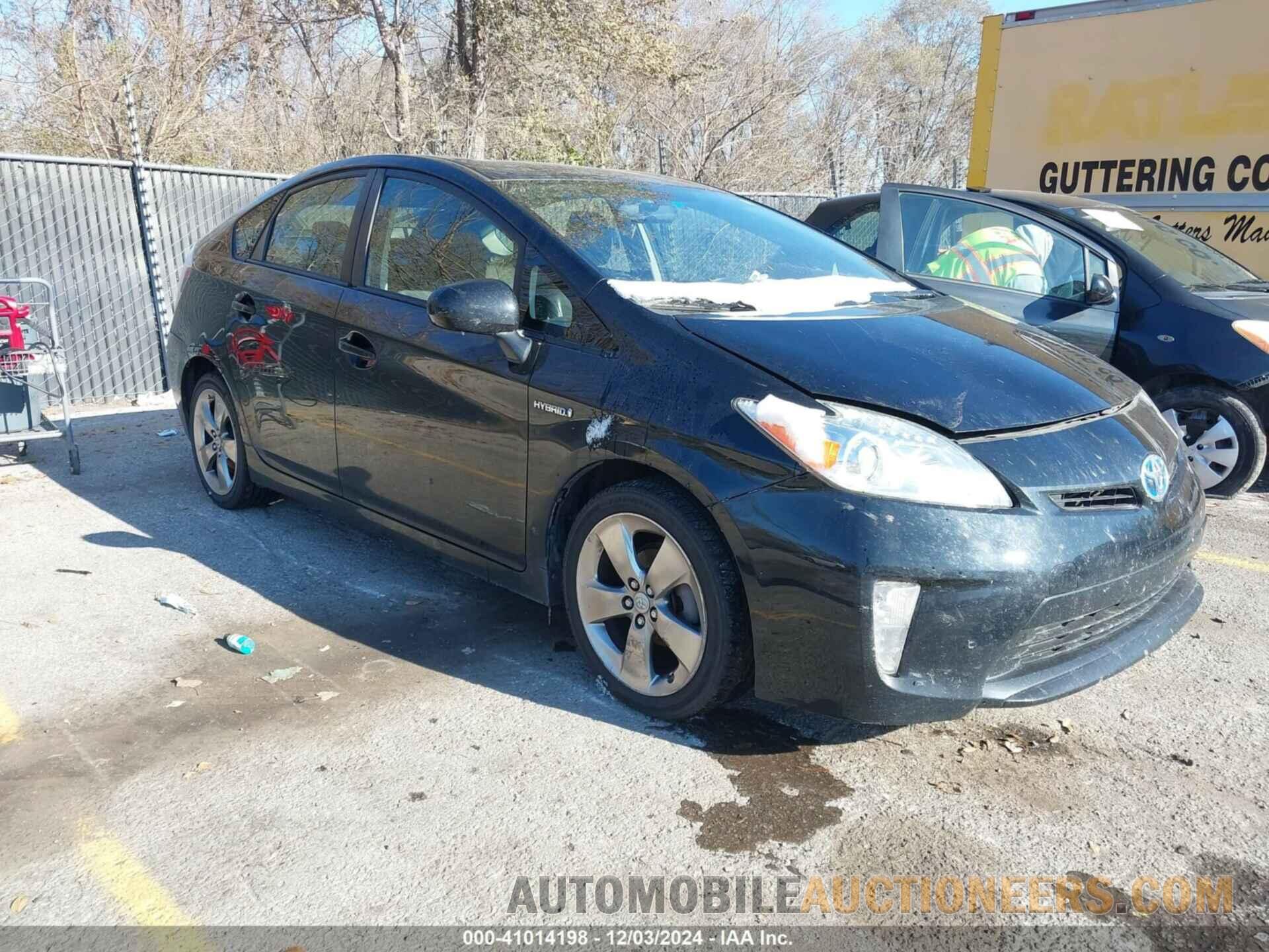 JTDKN3DU6D1658964 TOYOTA PRIUS 2013