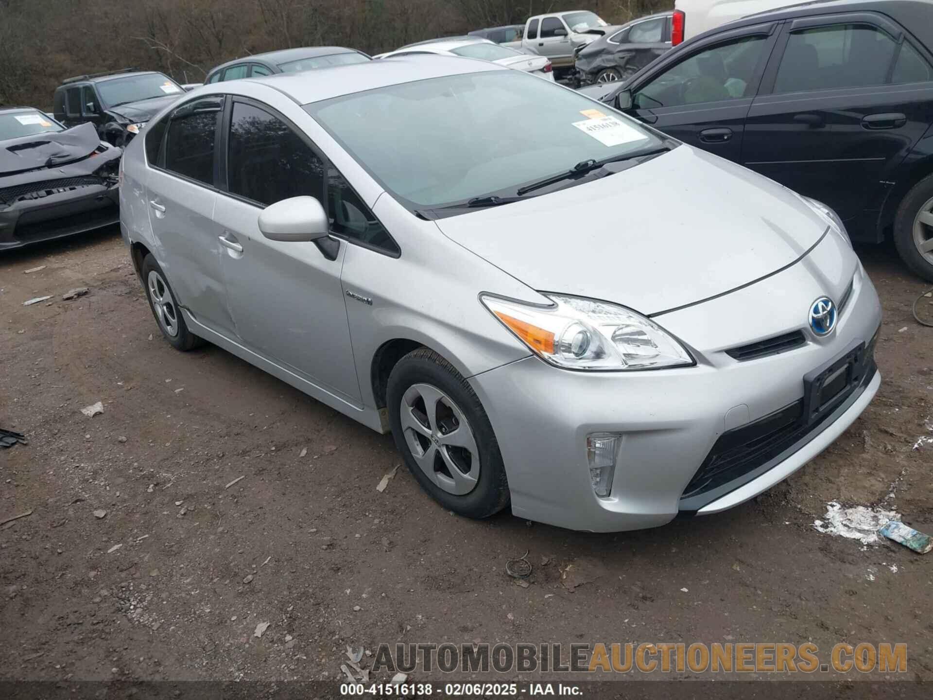 JTDKN3DU6D5550403 TOYOTA PRIUS 2013