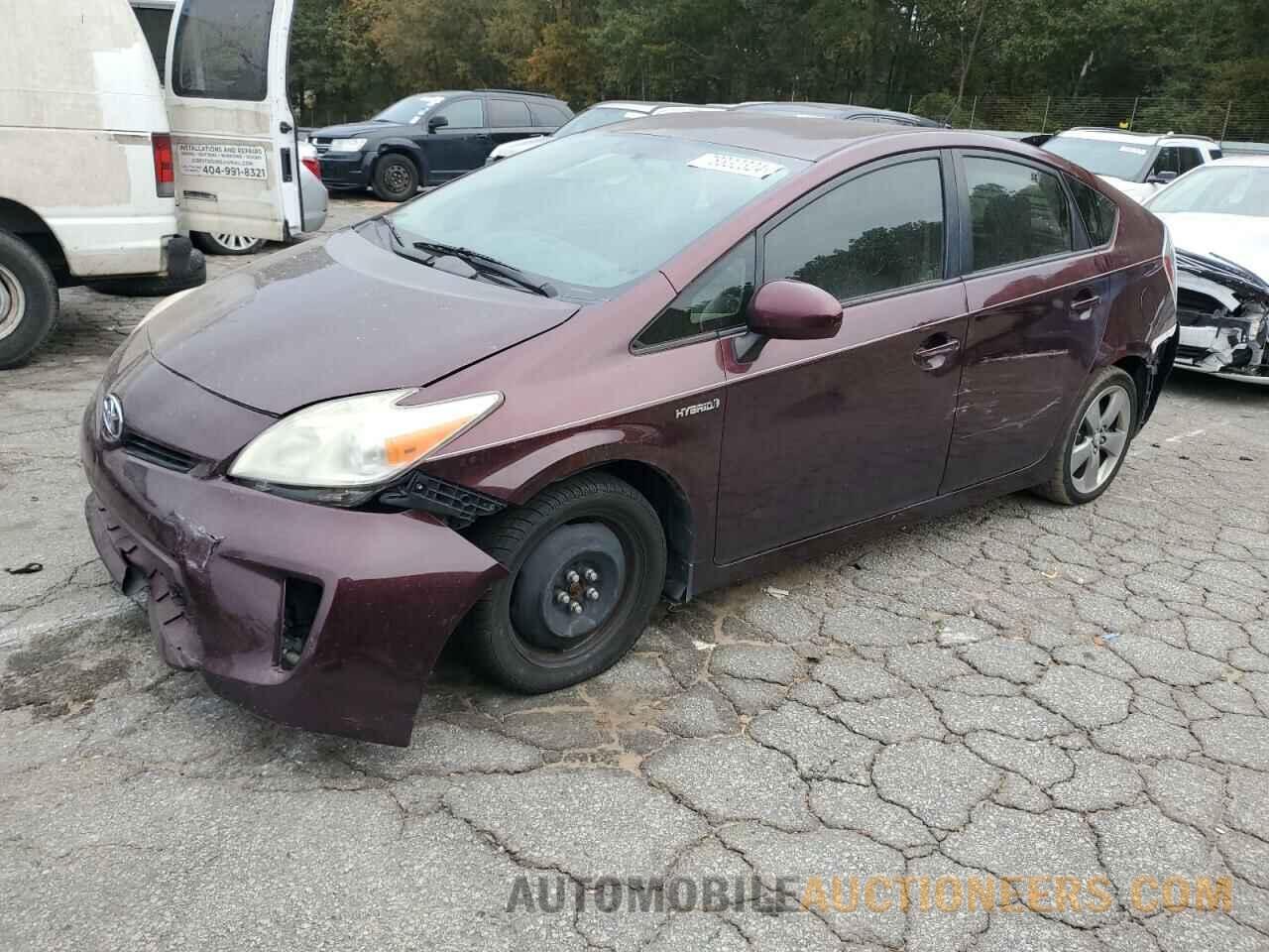 JTDKN3DU6D5574944 TOYOTA PRIUS 2013