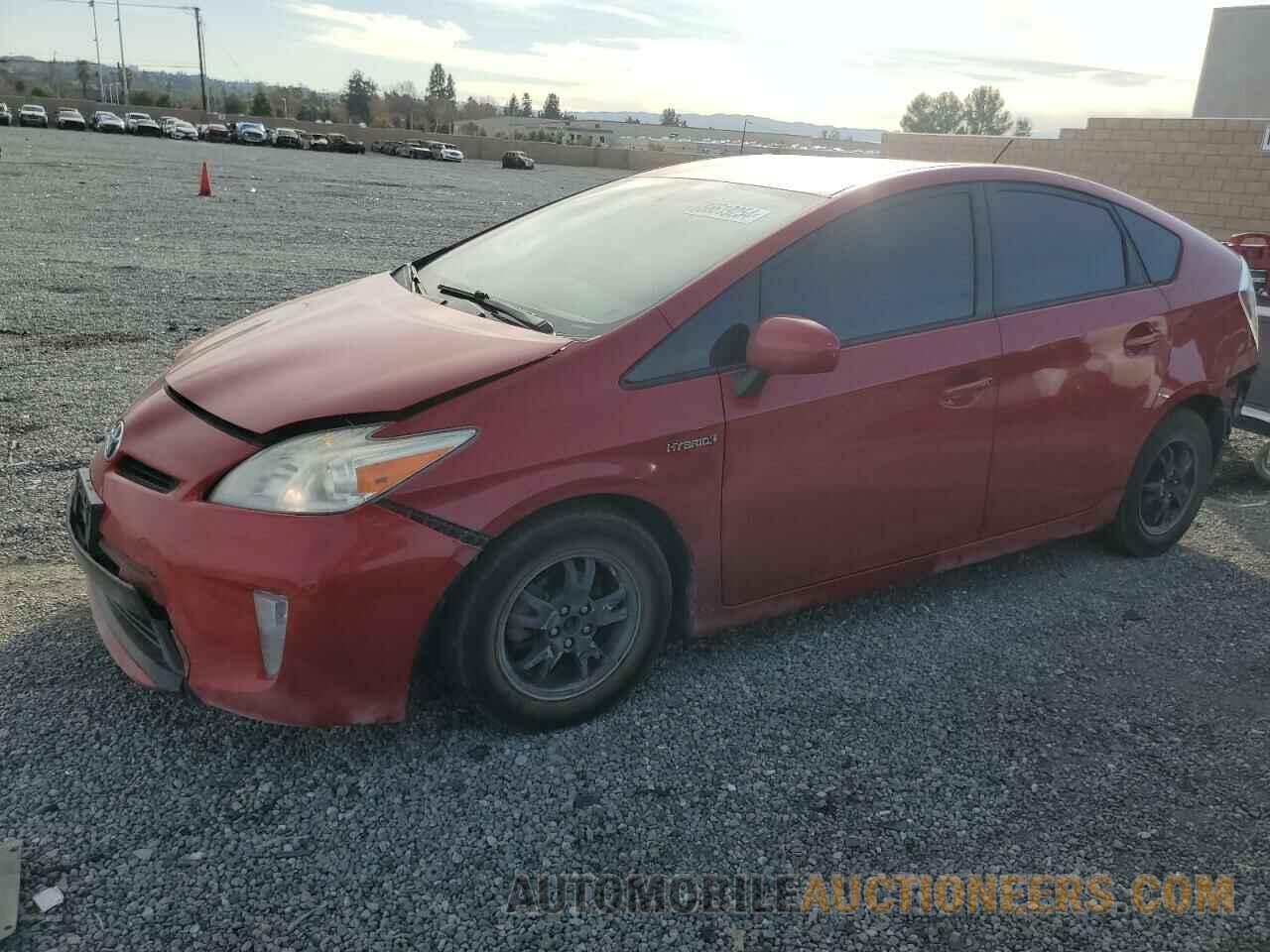 JTDKN3DU6D5578458 TOYOTA PRIUS 2013