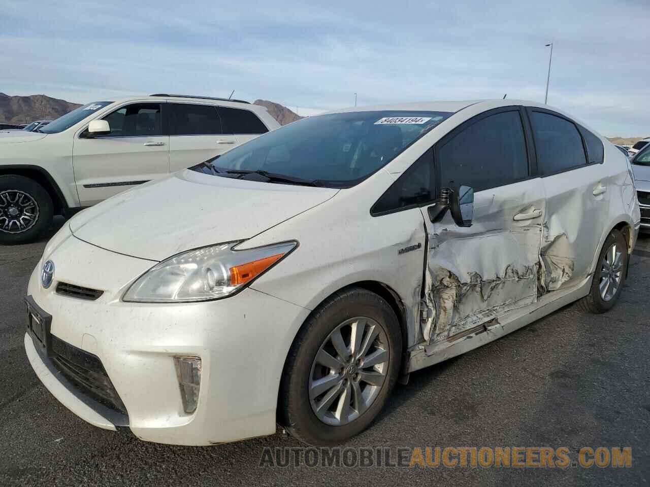 JTDKN3DU6D5641106 TOYOTA PRIUS 2013