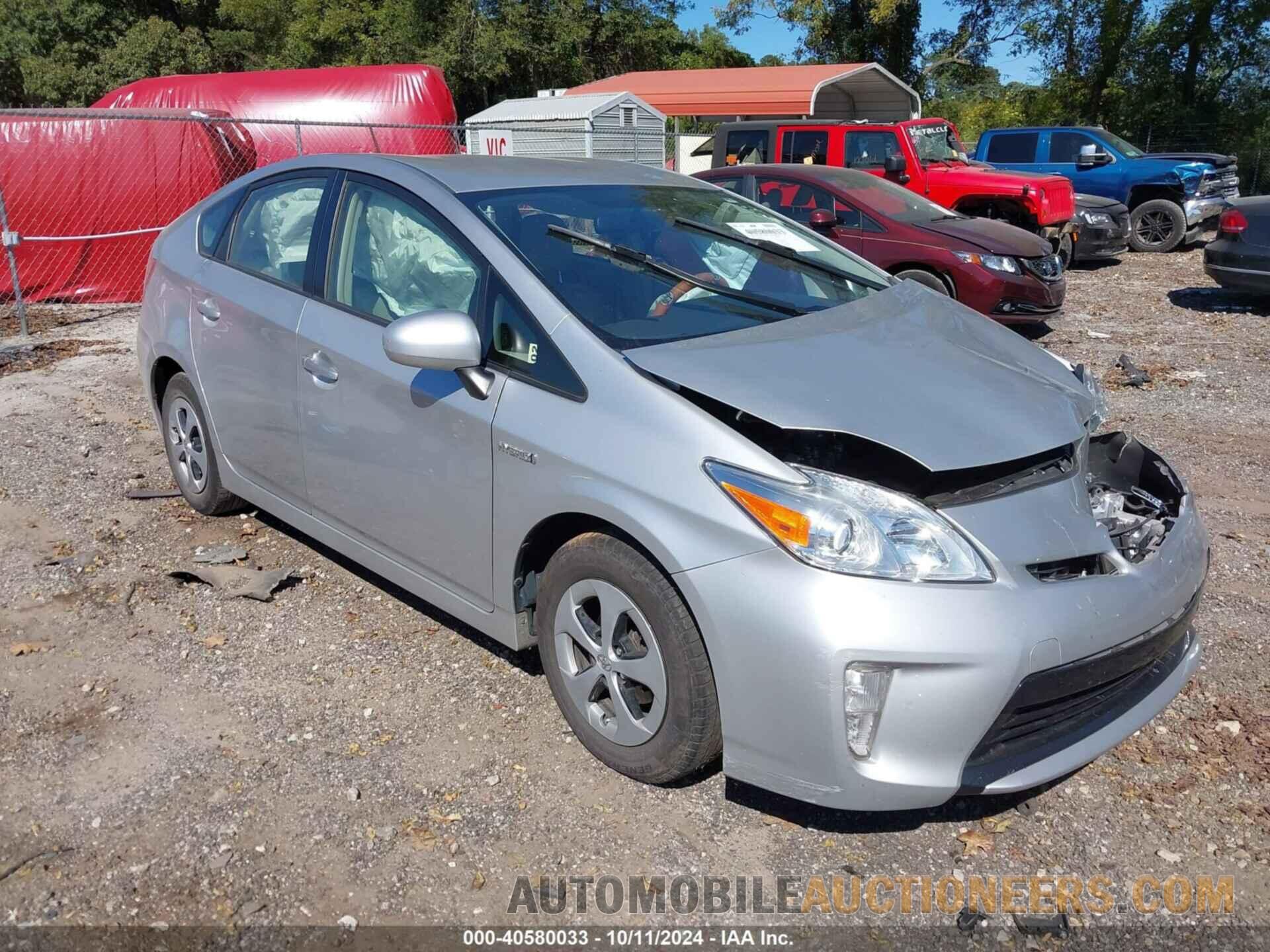 JTDKN3DU6E0363712 TOYOTA PRIUS 2014