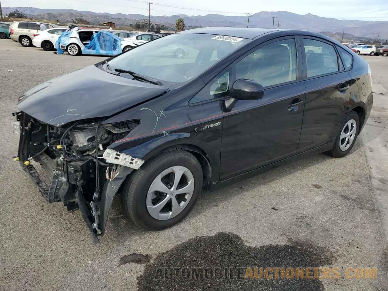 JTDKN3DU6E0380008 TOYOTA PRIUS 2014