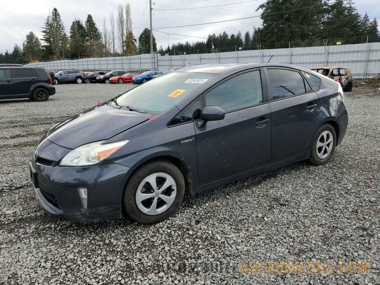 JTDKN3DU6E1771329 TOYOTA PRIUS 2014