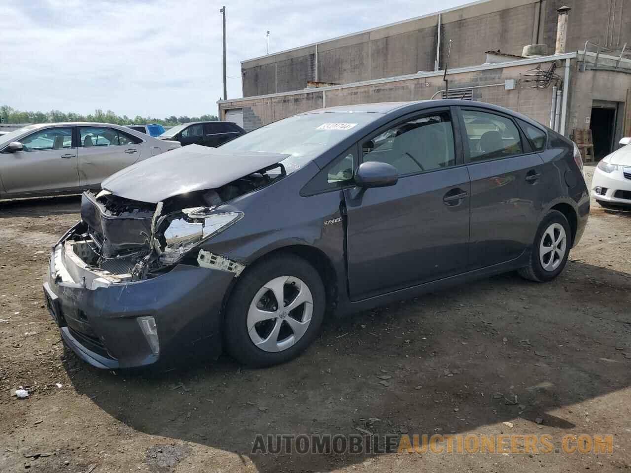 JTDKN3DU6F0417902 TOYOTA PRIUS 2015