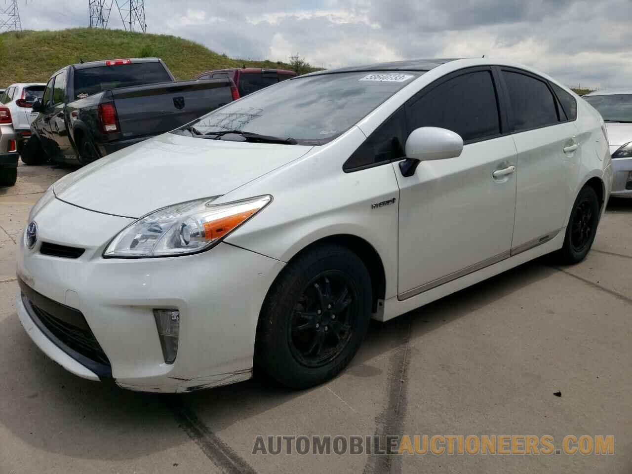 JTDKN3DU6F0426762 TOYOTA PRIUS 2015