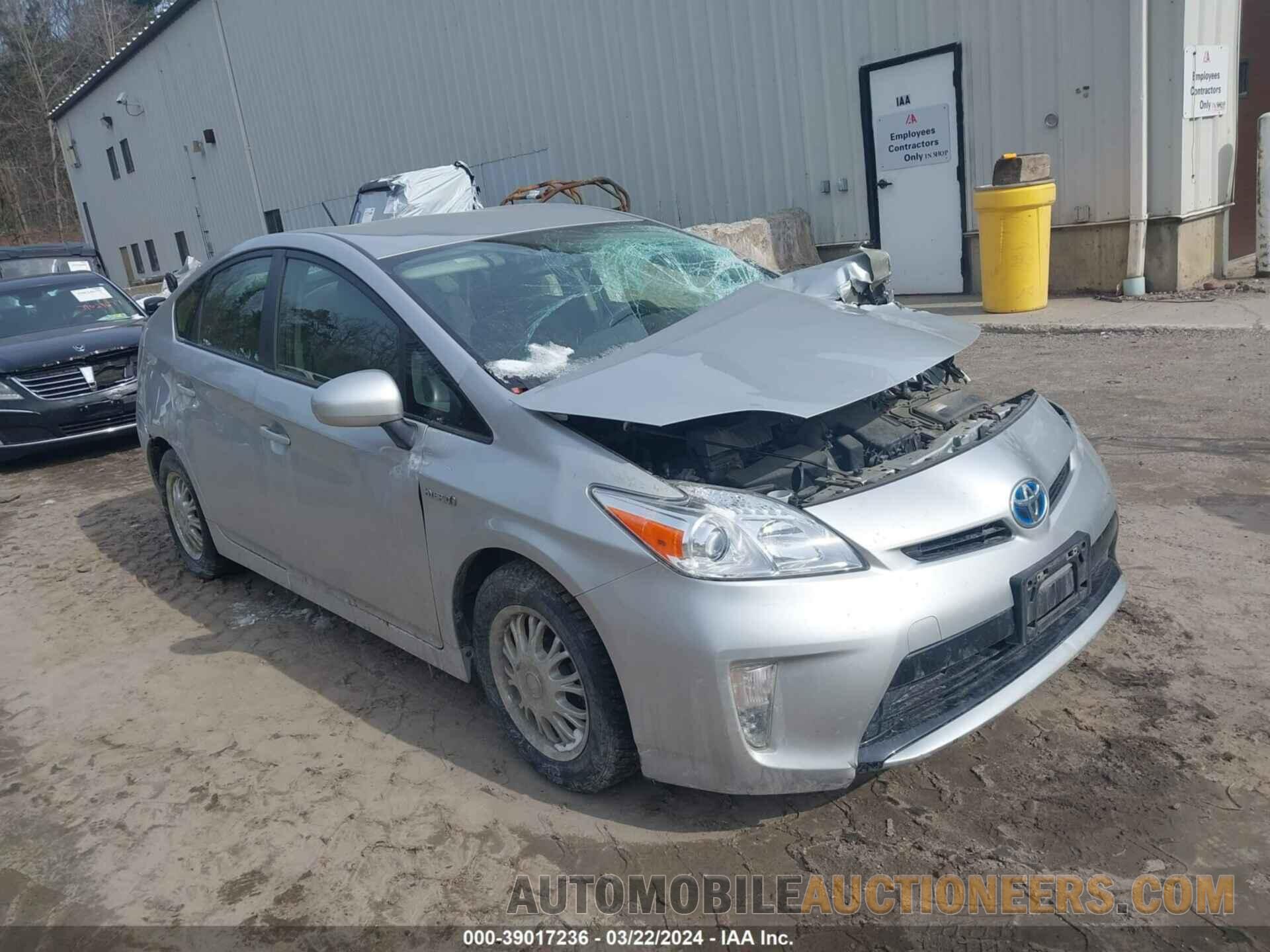 JTDKN3DU6F0427636 TOYOTA PRIUS 2015