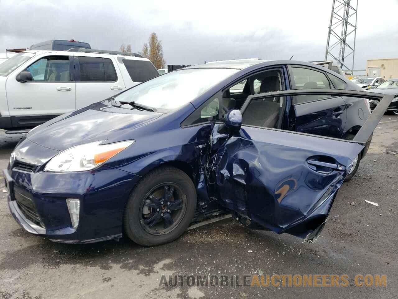 JTDKN3DU6F0428012 TOYOTA PRIUS 2015