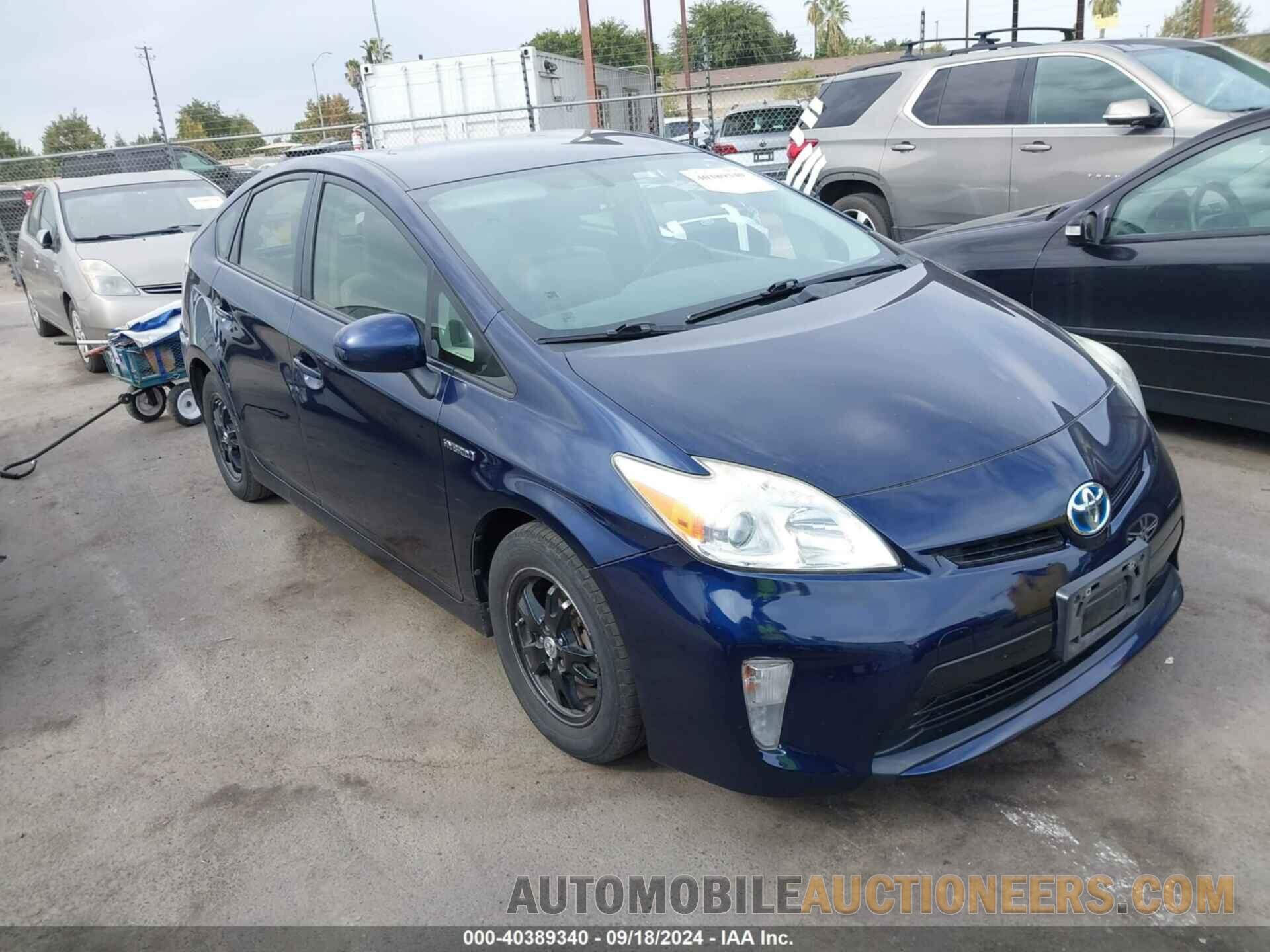 JTDKN3DU6F0432660 TOYOTA PRIUS 2015