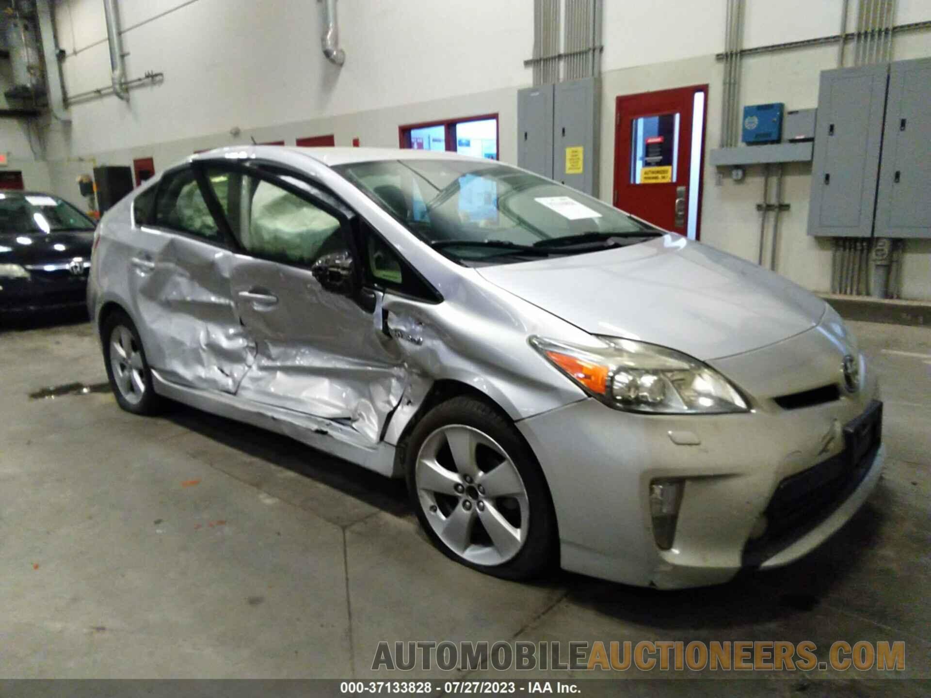 JTDKN3DU6F0434344 TOYOTA PRIUS 2015