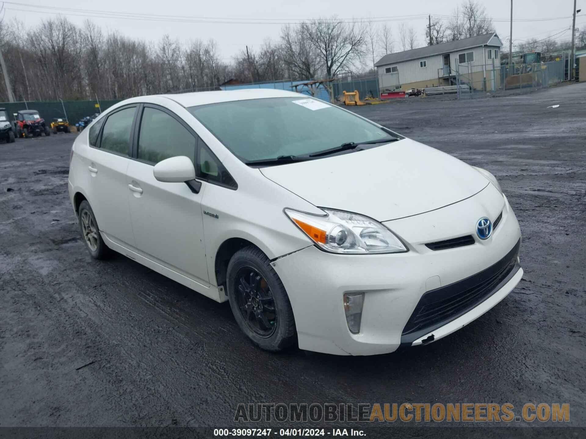 JTDKN3DU6F0434764 TOYOTA PRIUS 2015