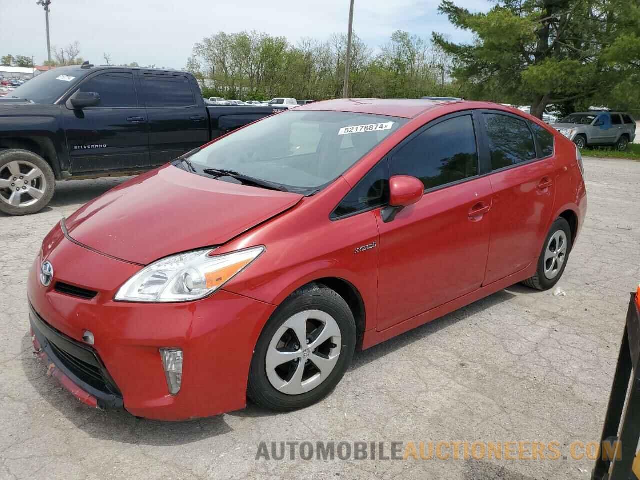 JTDKN3DU6F0443707 TOYOTA PRIUS 2015