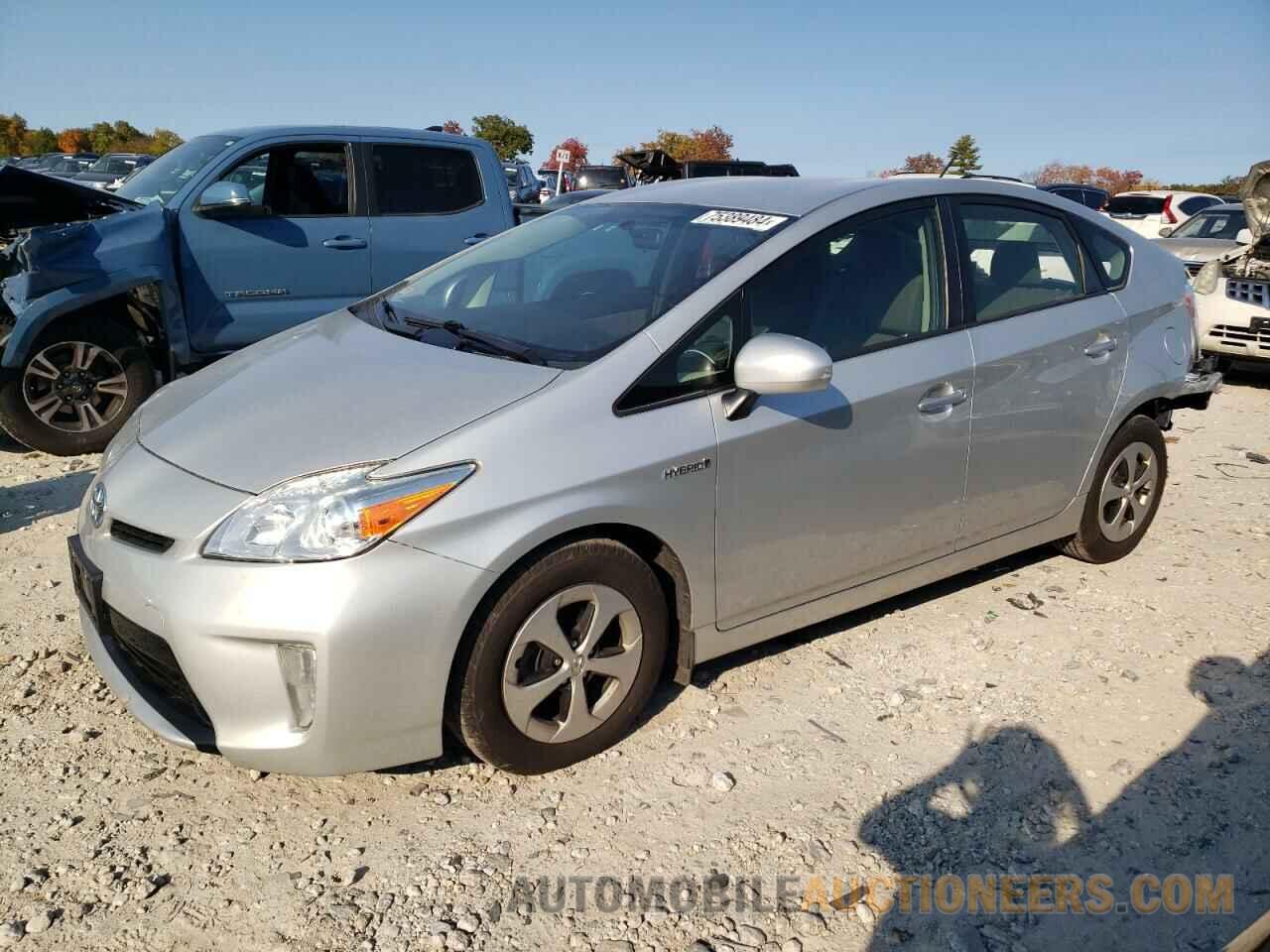 JTDKN3DU6F0447739 TOYOTA PRIUS 2015