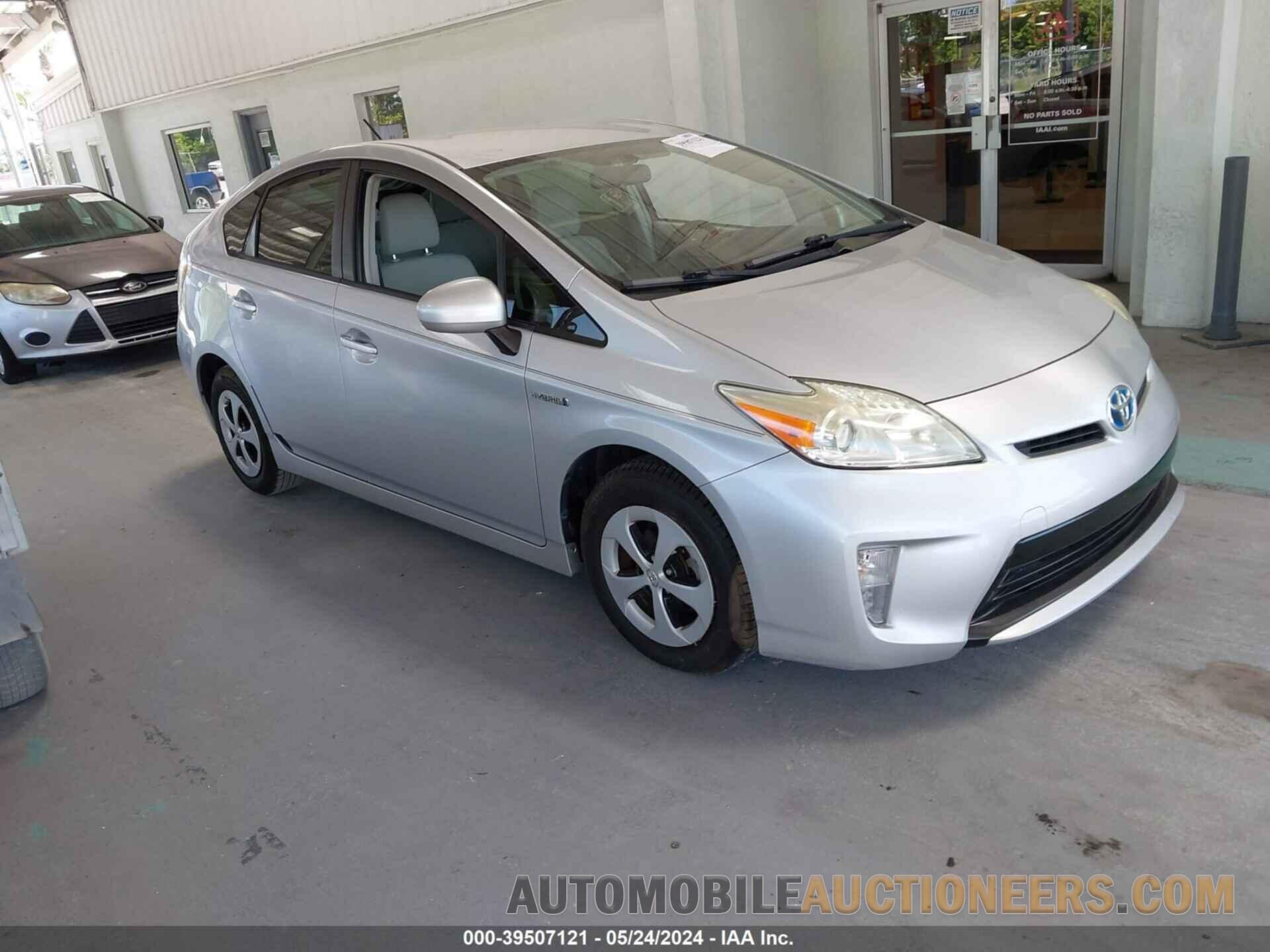 JTDKN3DU6F0447899 TOYOTA PRIUS 2015