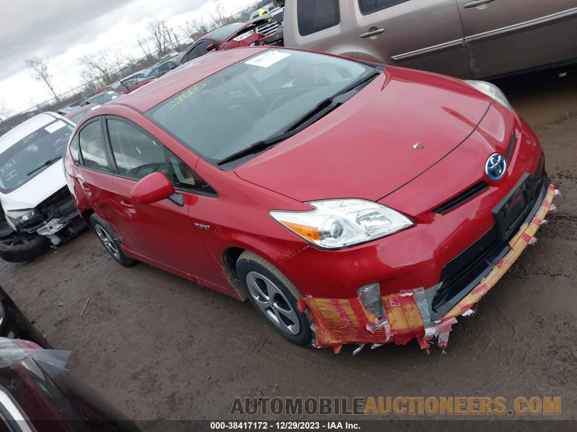 JTDKN3DU6F0450320 TOYOTA PRIUS 2015