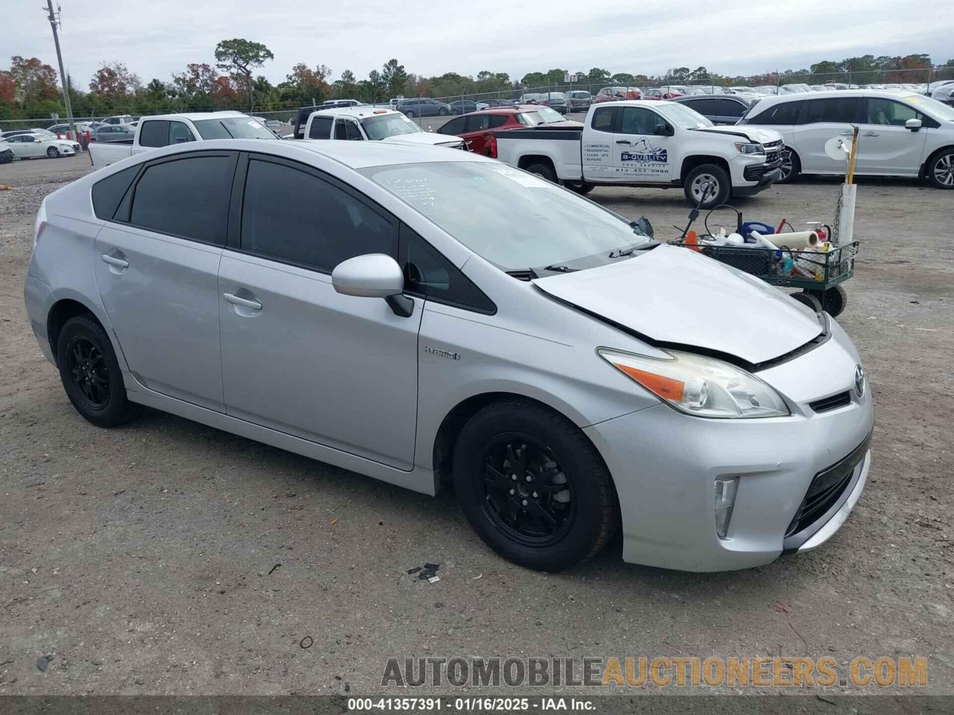 JTDKN3DU6F0454657 TOYOTA PRIUS 2015