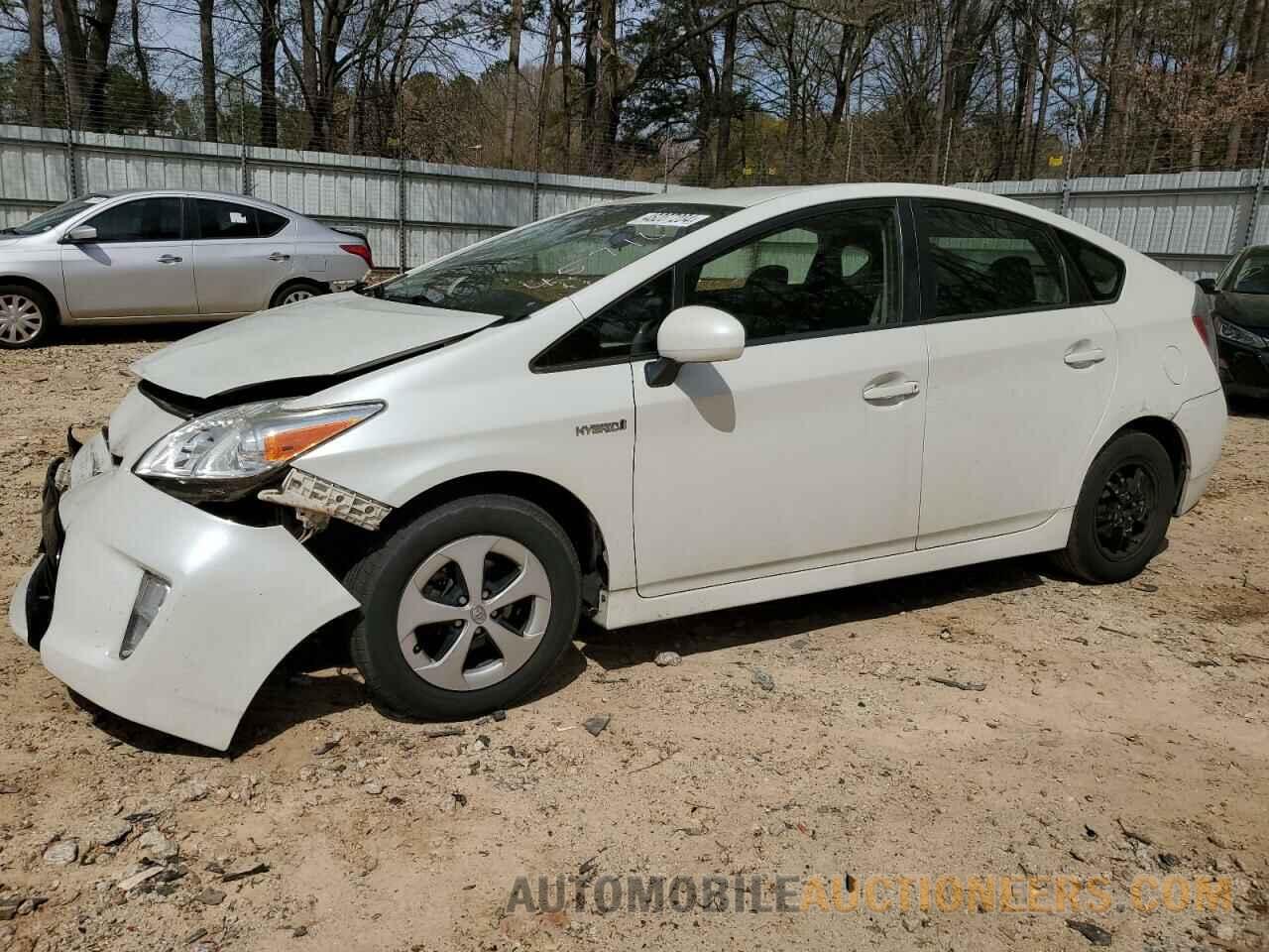 JTDKN3DU6F0457168 TOYOTA PRIUS 2015