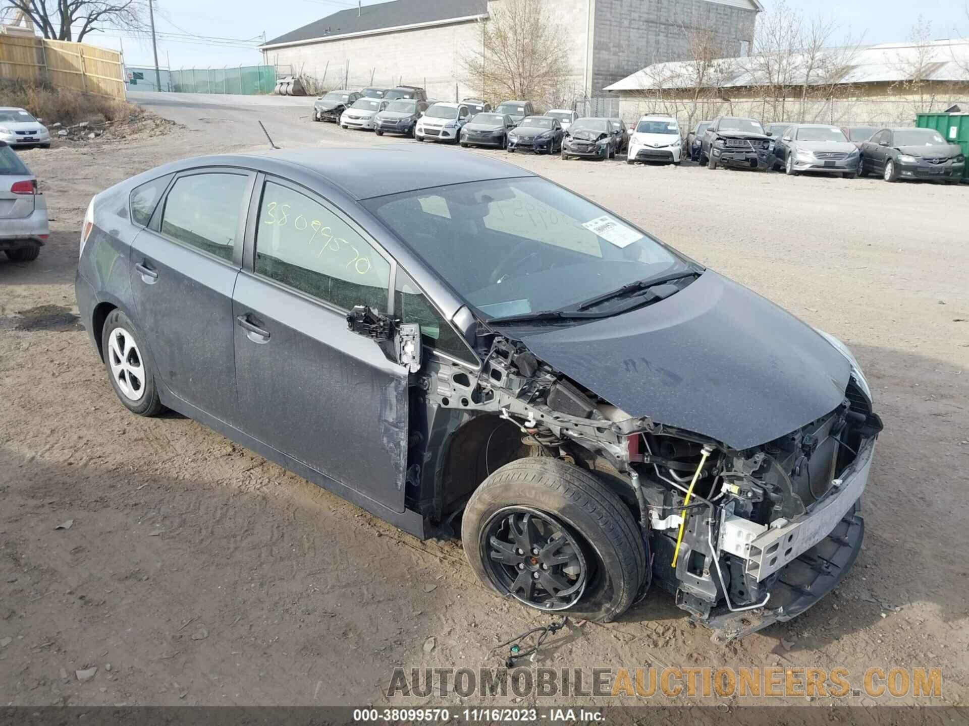 JTDKN3DU6F0461866 TOYOTA PRIUS 2015