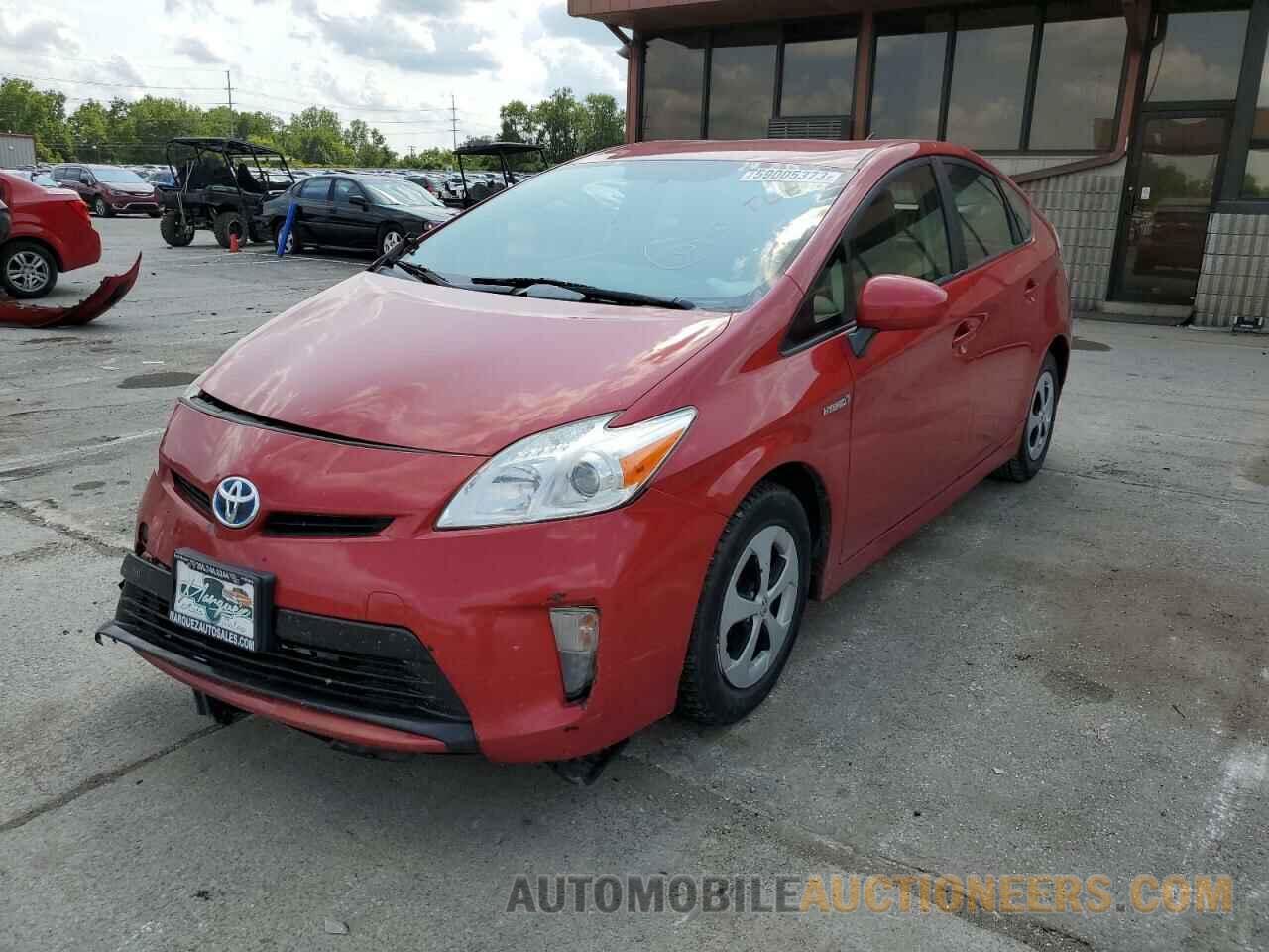 JTDKN3DU6F0467313 TOYOTA PRIUS 2015